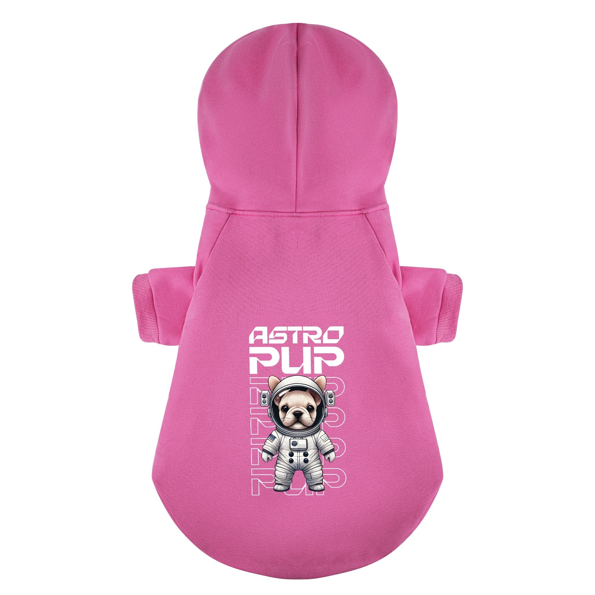 French Bulldog Cozy Fleece Hoodie for Brachycephalic Dogs-fadou