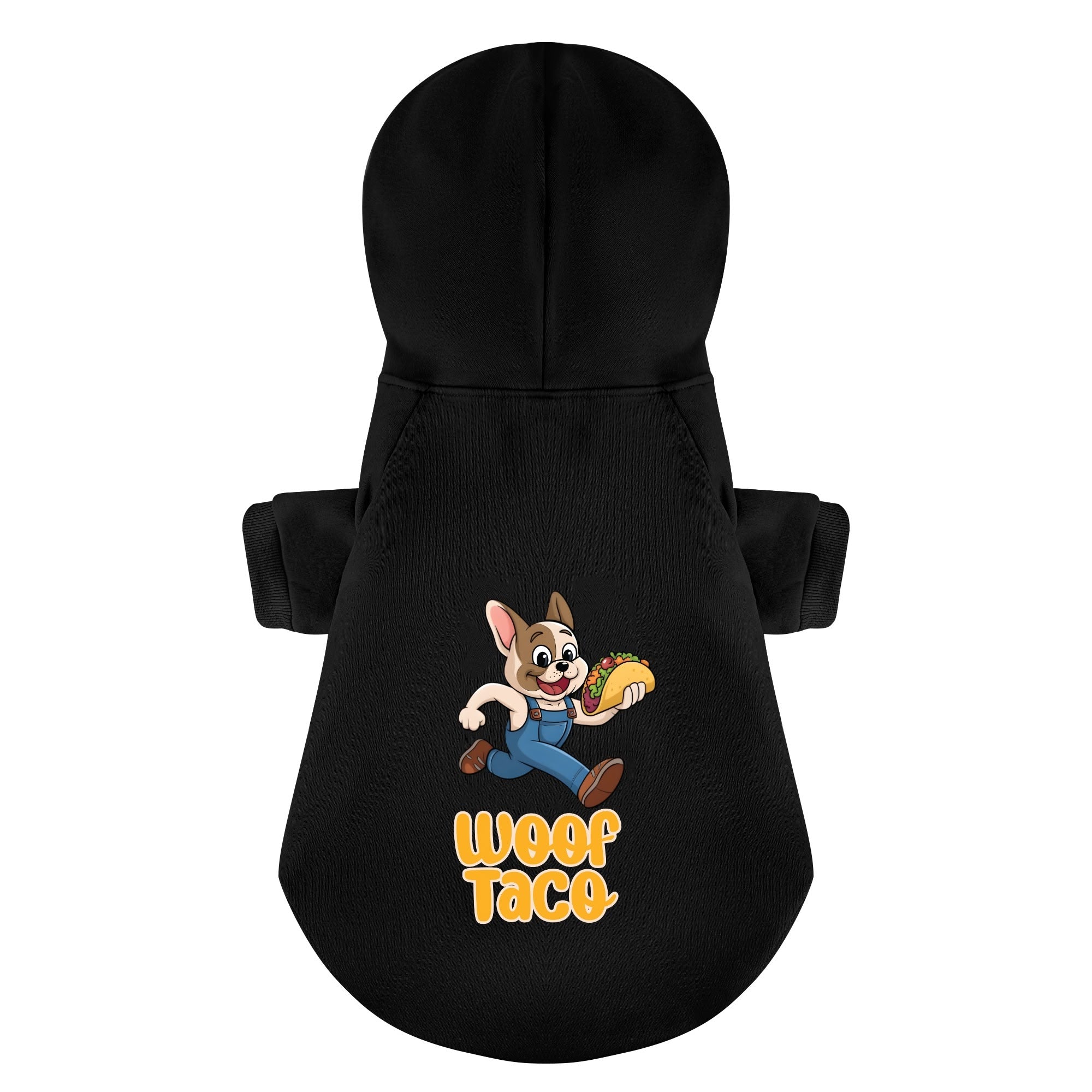 Woof French Bulldog Pet Sweatshirt for Training Sessions-fadou