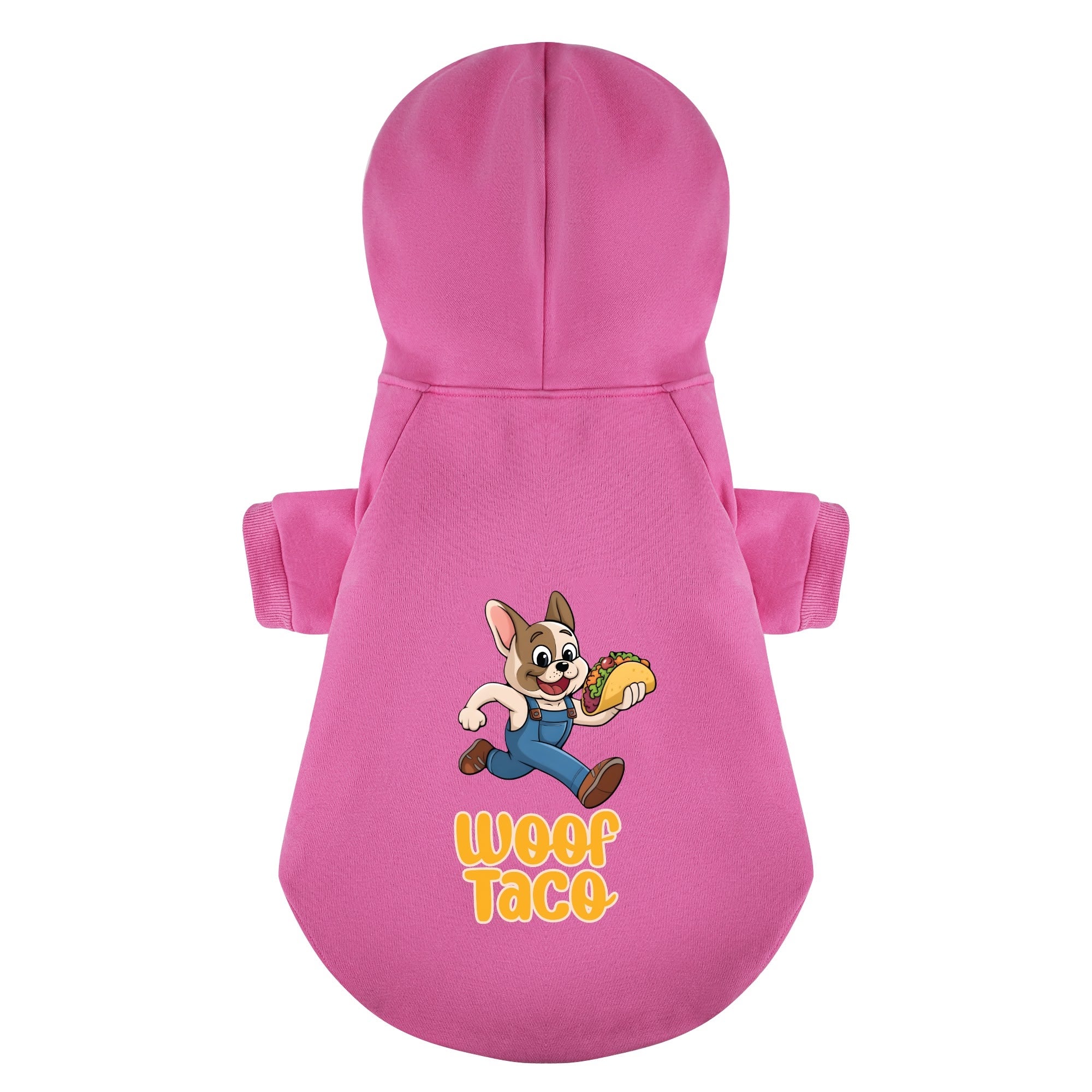 Woof French Bulldog Pet Sweatshirt for Training Sessions-fadou