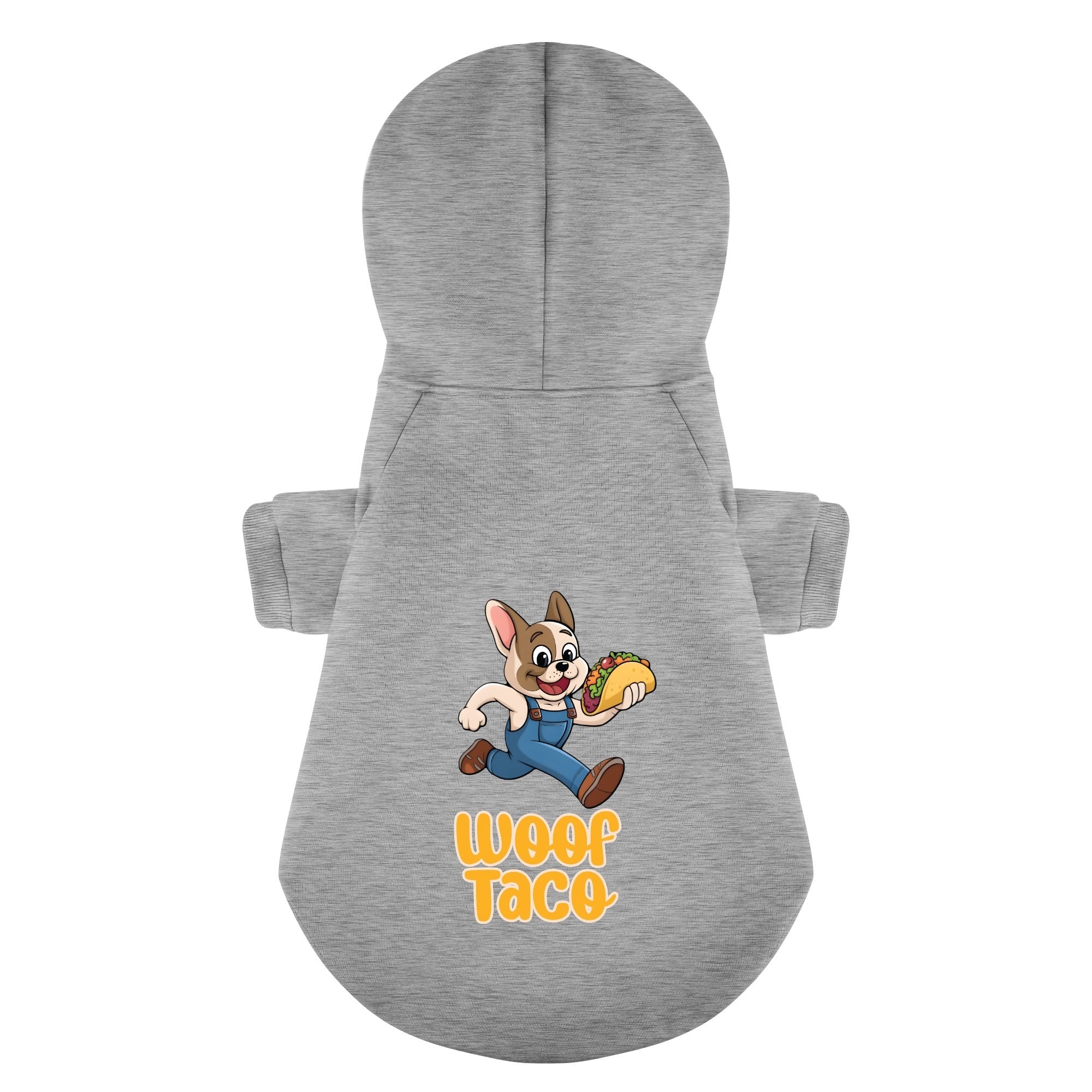 Woof French Bulldog Pet Sweatshirt for Training Sessions-fadou