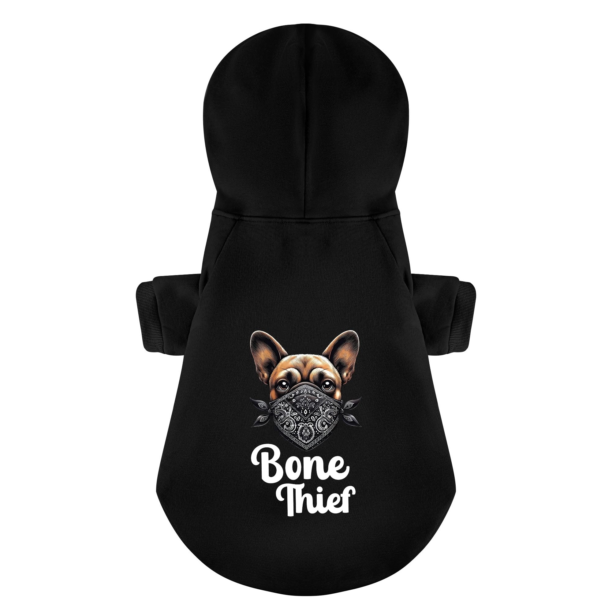 Frenchie Personalized Fleece Hoodie for Training Sessions-fadou
