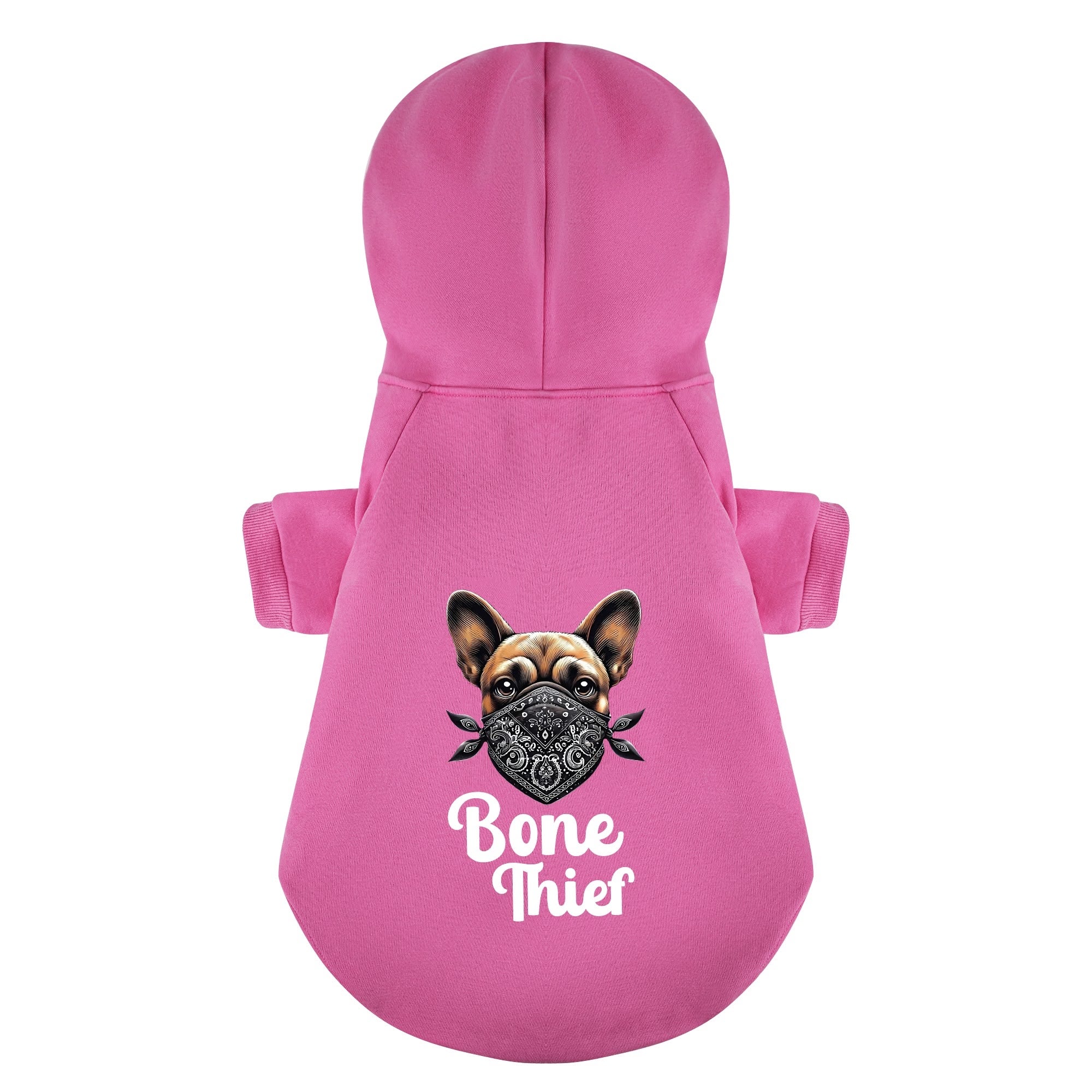 Frenchie Personalized Fleece Hoodie for Training Sessions-fadou