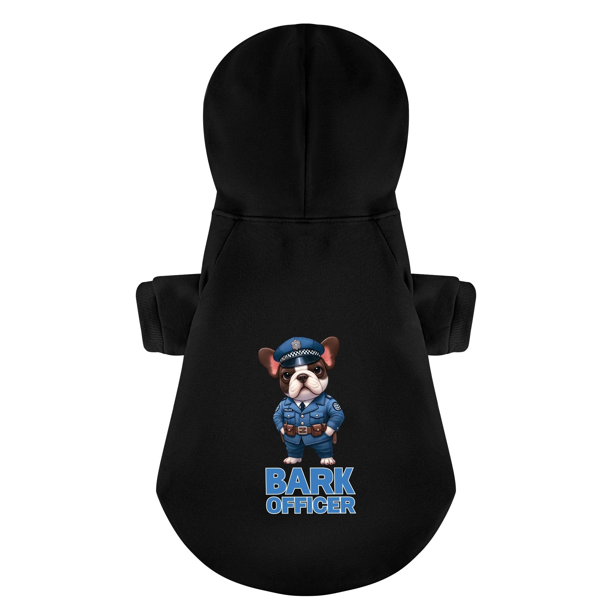 Frenchie Personalized Pet Sweatshirt for Flat-Face Breeds-fadou