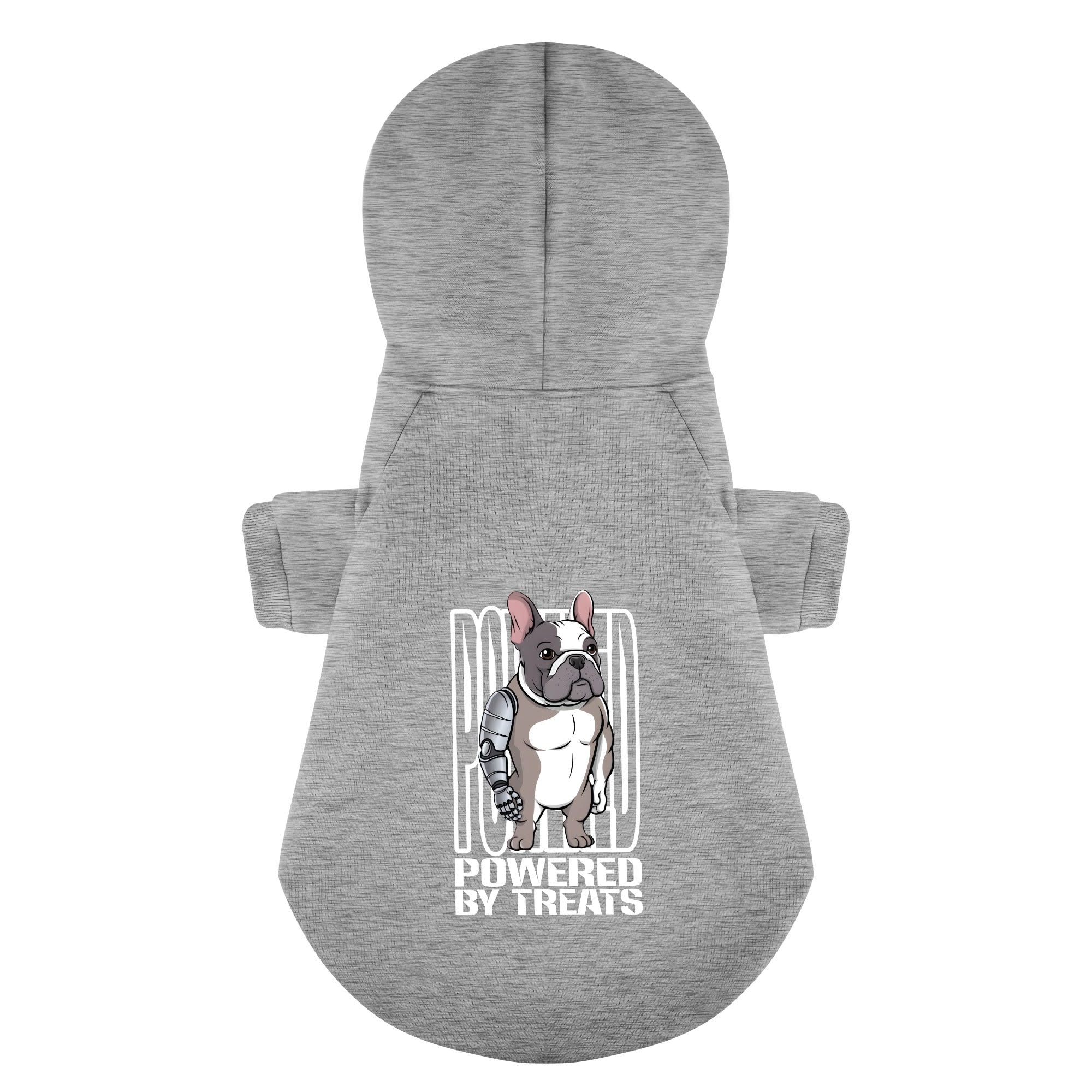 Powered French Bulldog Cozy Hoodie for Short-Nosed Dogs-fadou