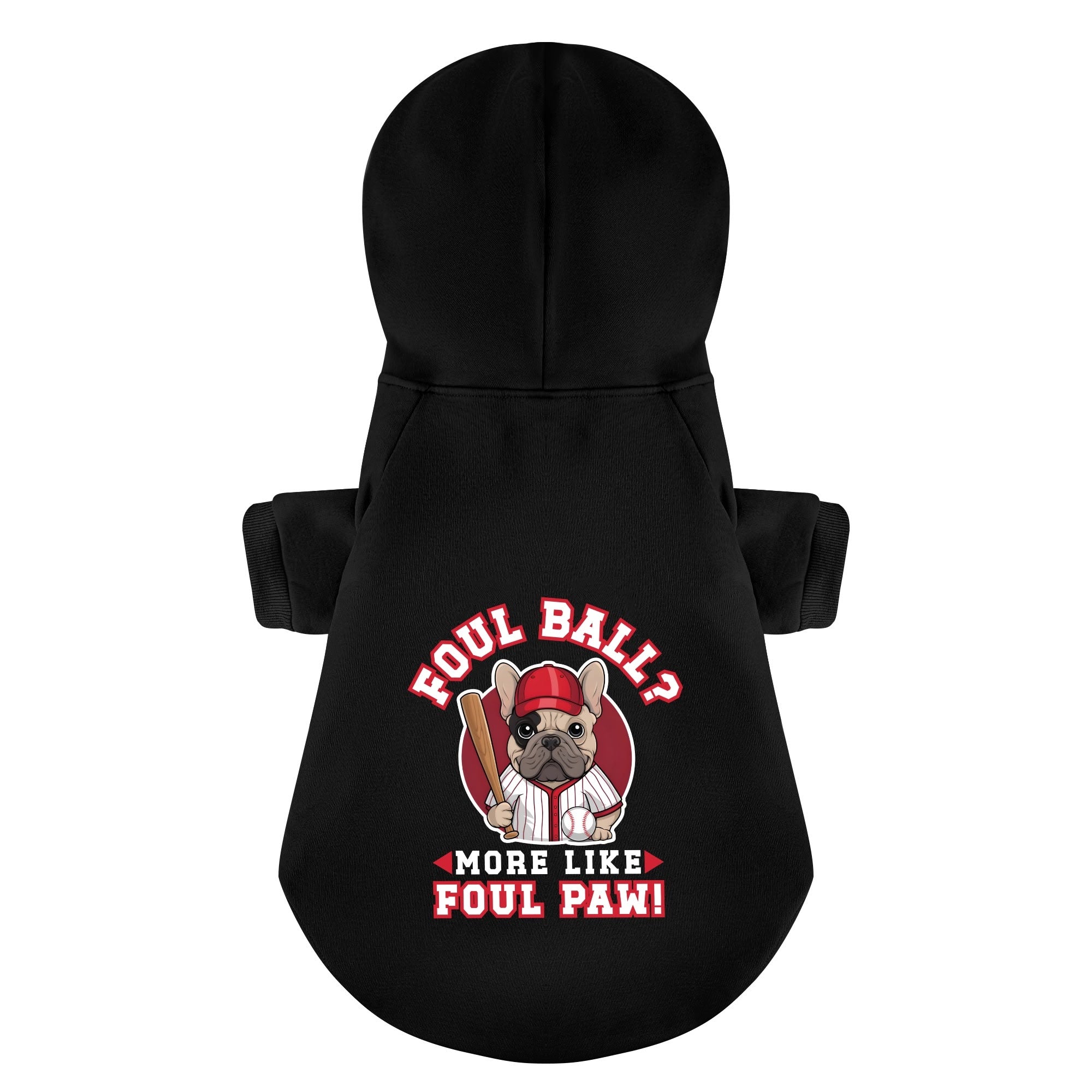 French Bulldog Personalized Dog Hoodie for Travel Comfort-fadou