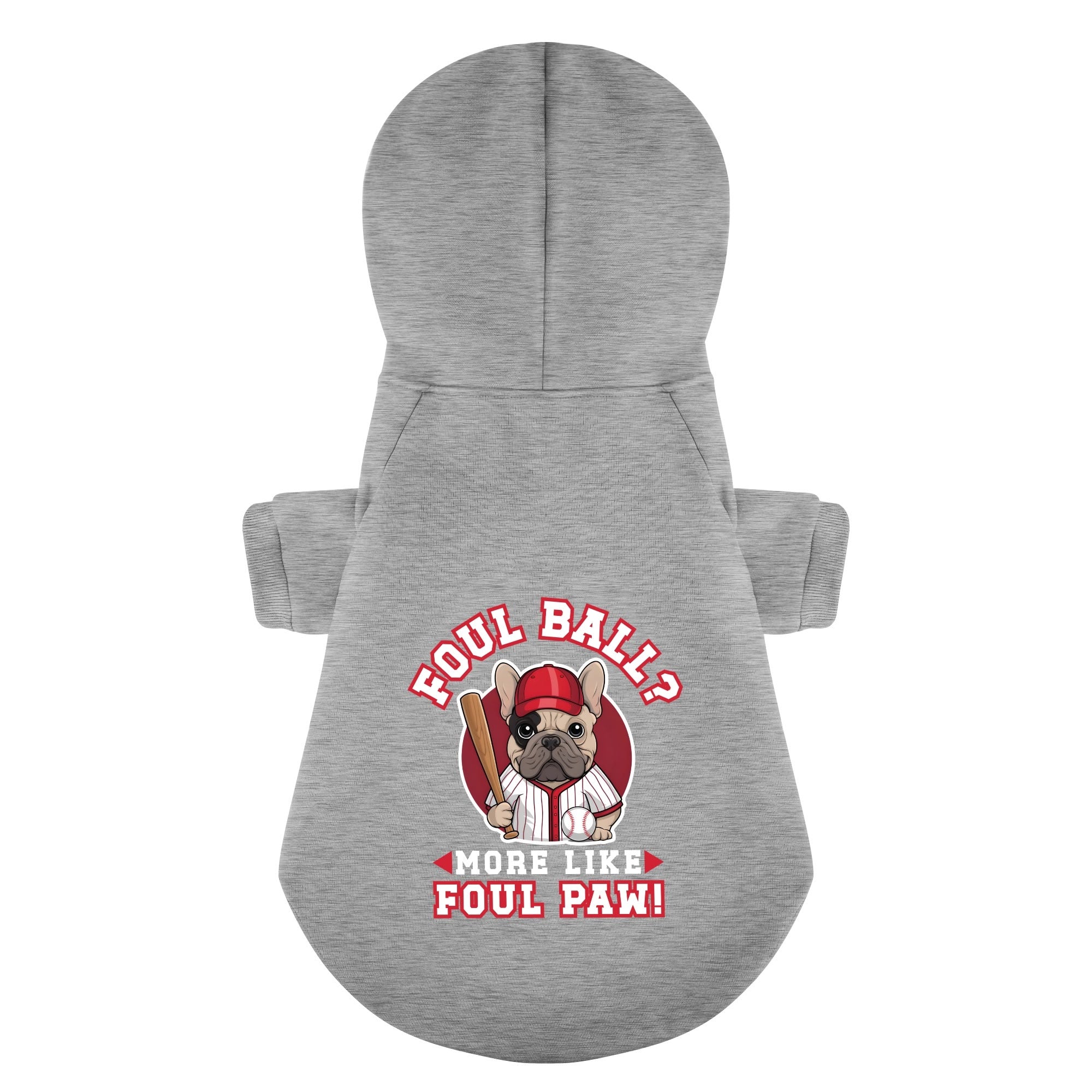 French Bulldog Personalized Dog Hoodie for Travel Comfort-fadou