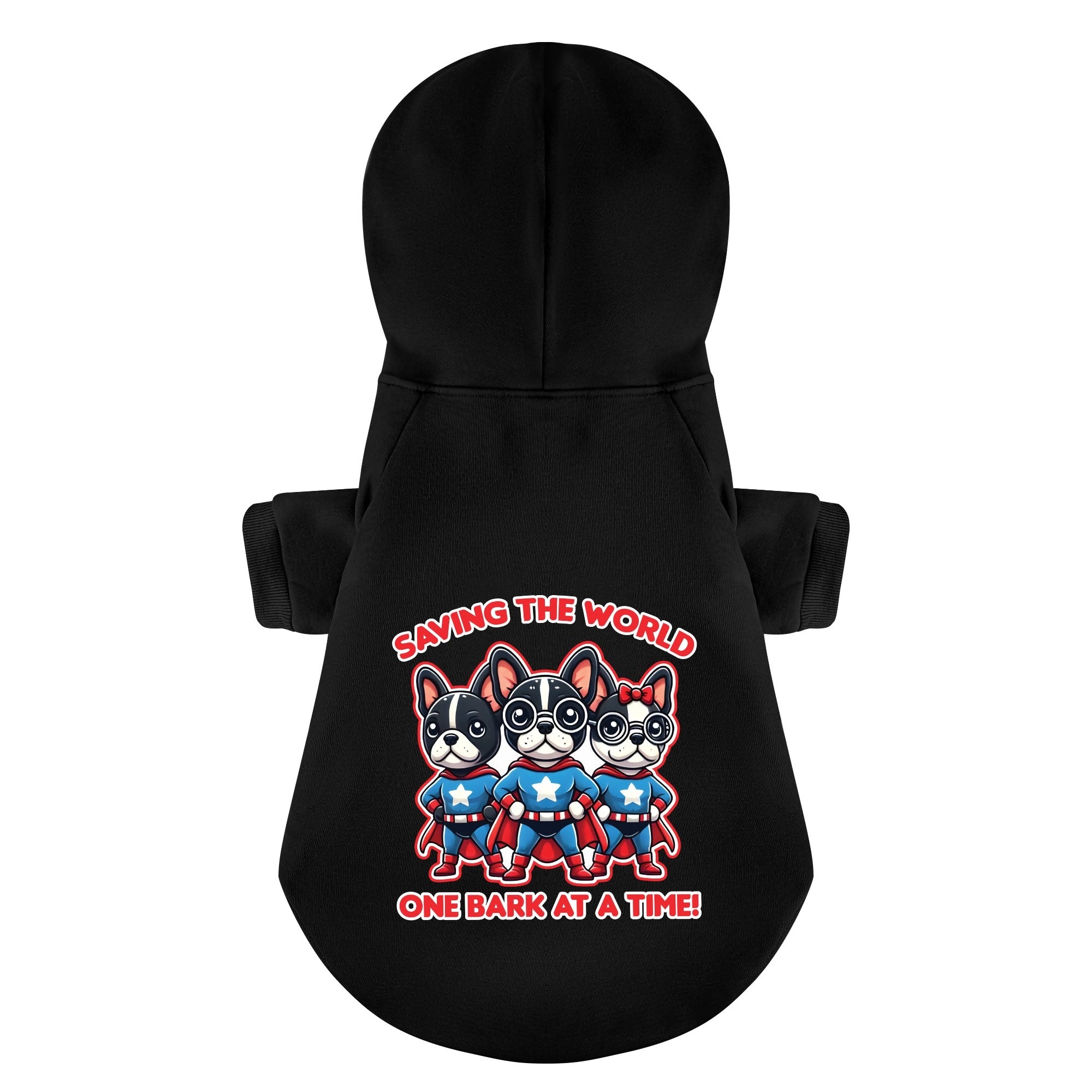 Saving French Bulldog Pet Sweatshirt for Travel Comfort-fadou