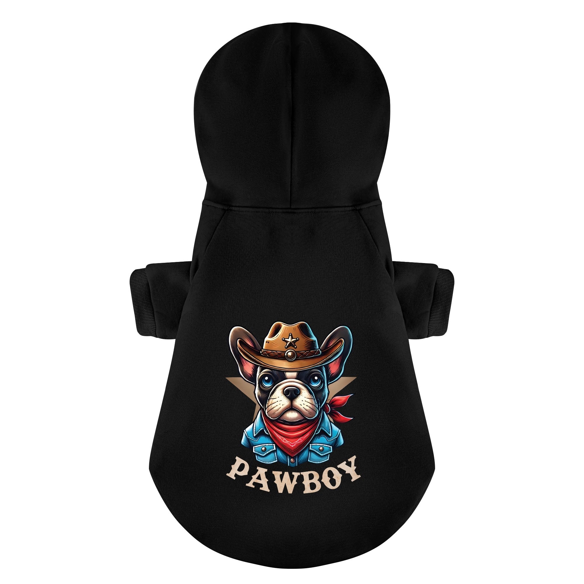 French Bulldog Cotton Pet Sweatshirt for Outdoor Adventures-fadou