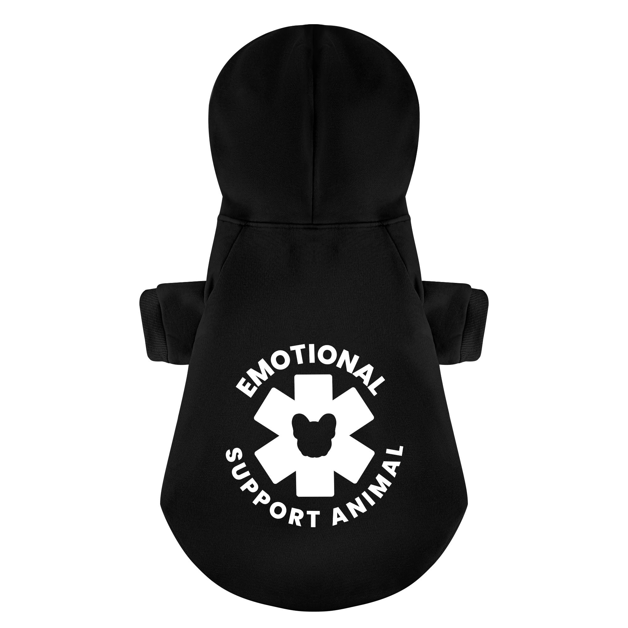 EMOTIONAL French Bulldog Pet Sweatshirt for Cozy Nights-fadou