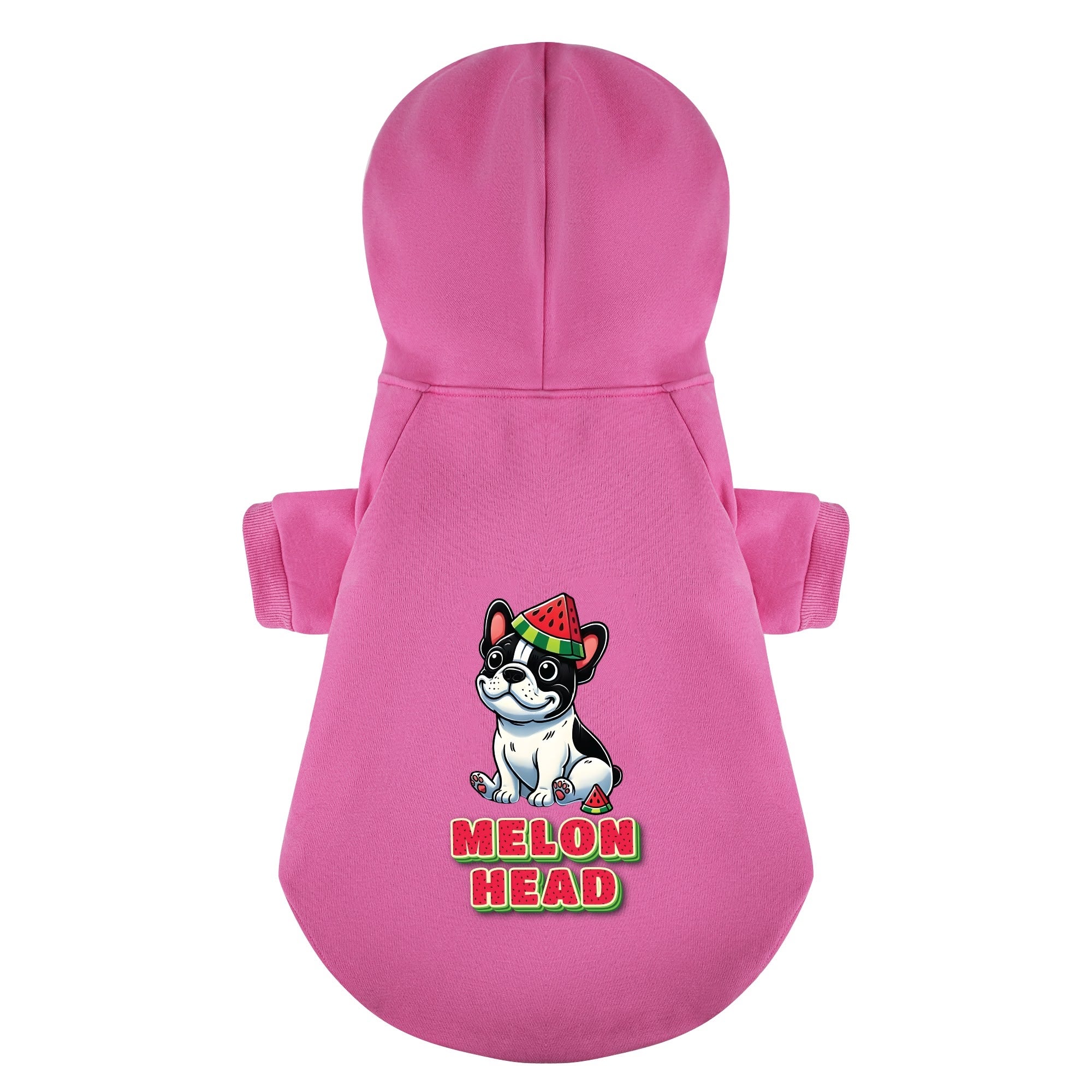 French Bulldog Personalized Fleece Hoodie for Short-Nosed Dogs-fadou