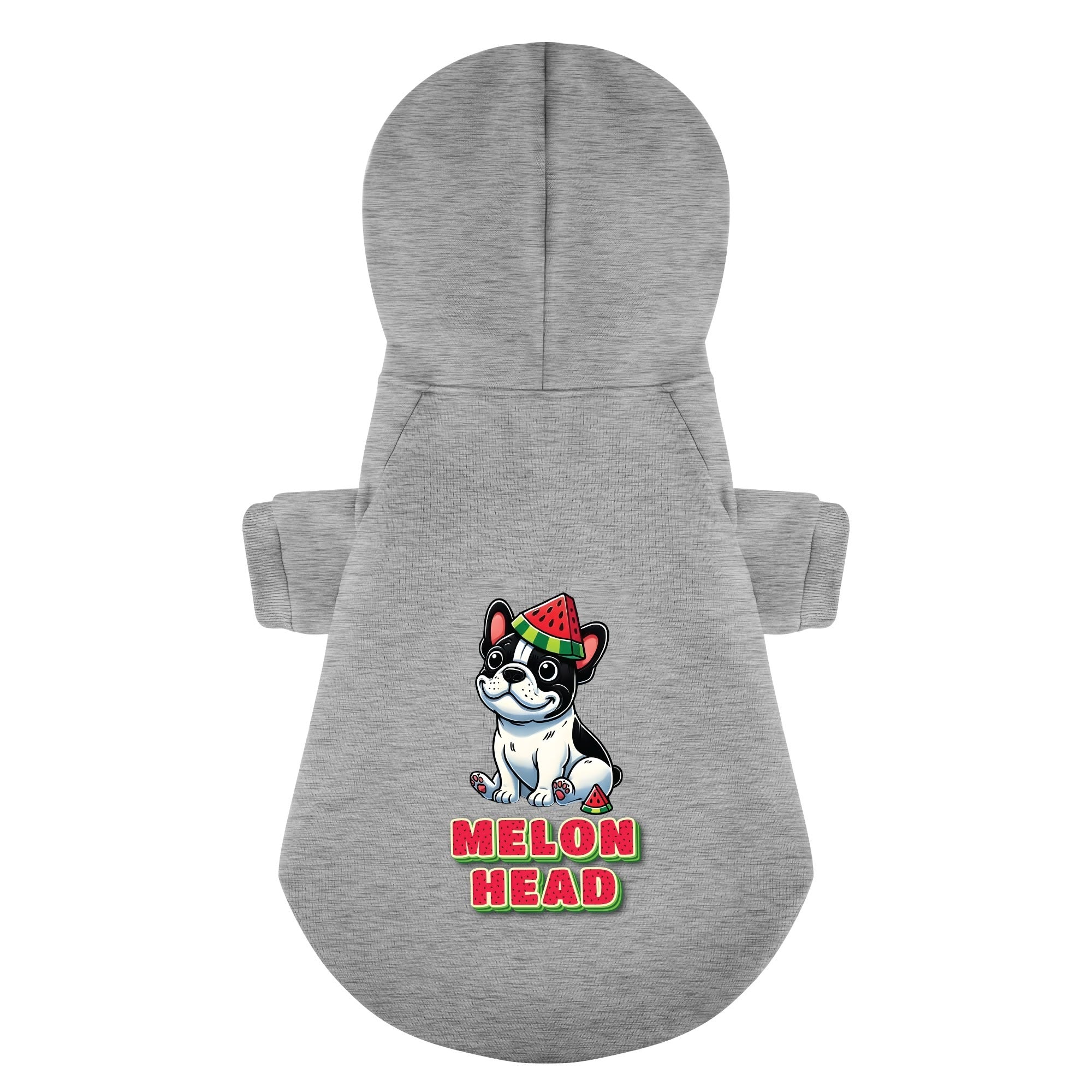 French Bulldog Personalized Fleece Hoodie for Short-Nosed Dogs-fadou