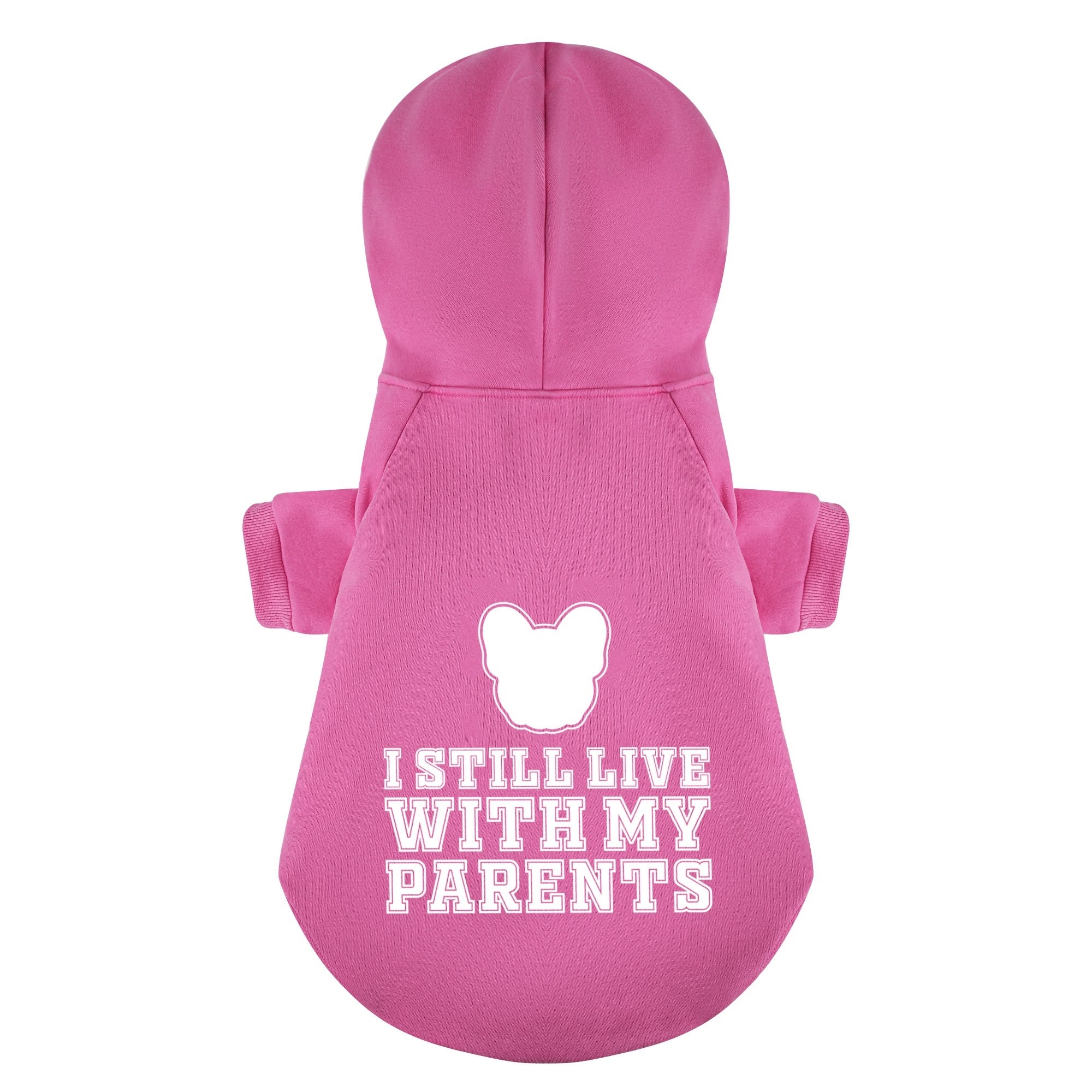 French Bulldog Funny Dog Hoodie for Brachycephalic Dogs-fadou