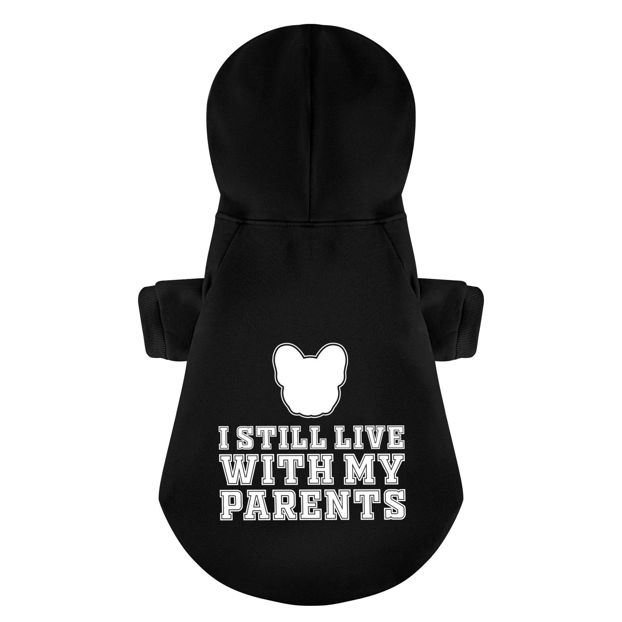 French Bulldog Funny Dog Hoodie for Brachycephalic Dogs-fadou