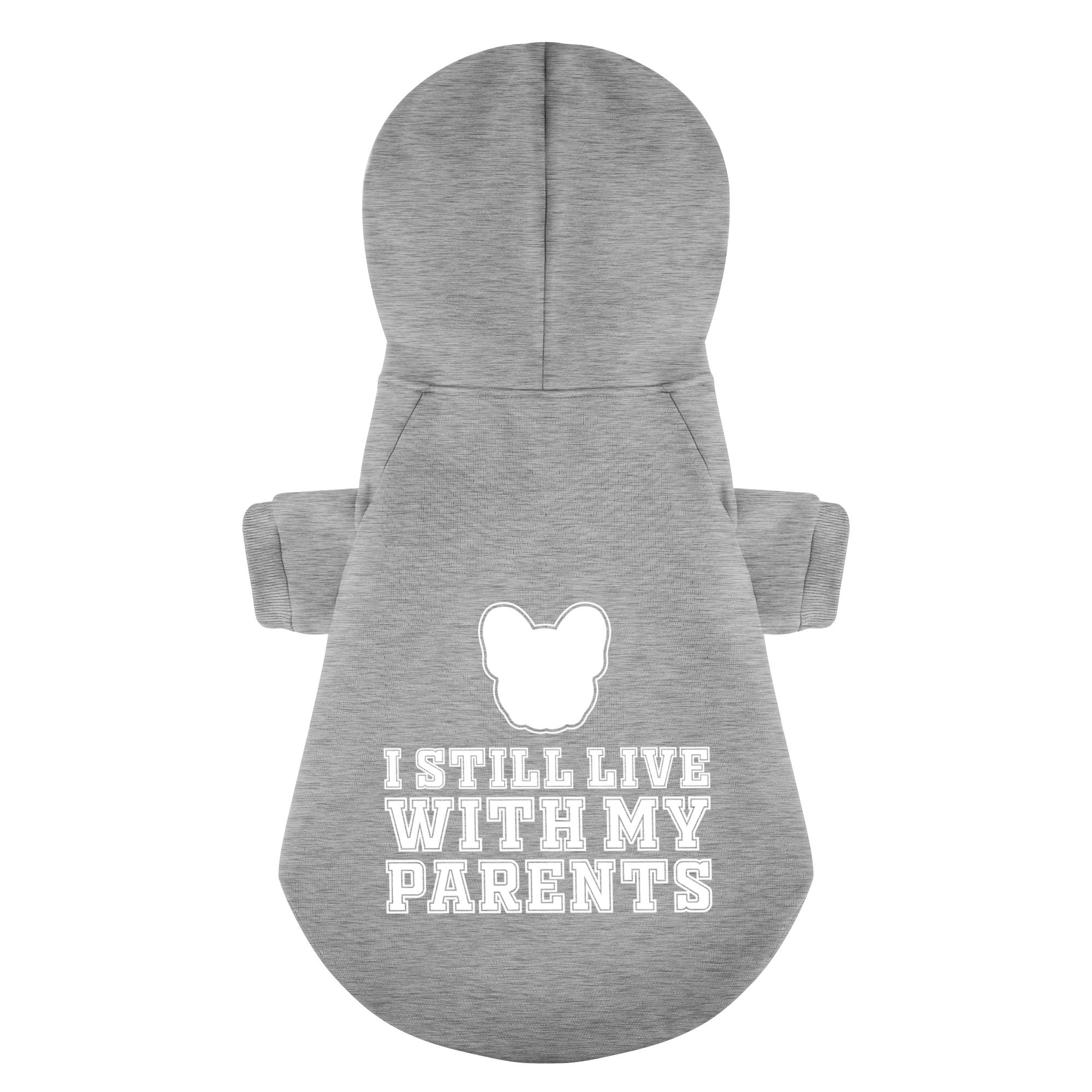 French Bulldog Funny Dog Hoodie for Brachycephalic Dogs-fadou