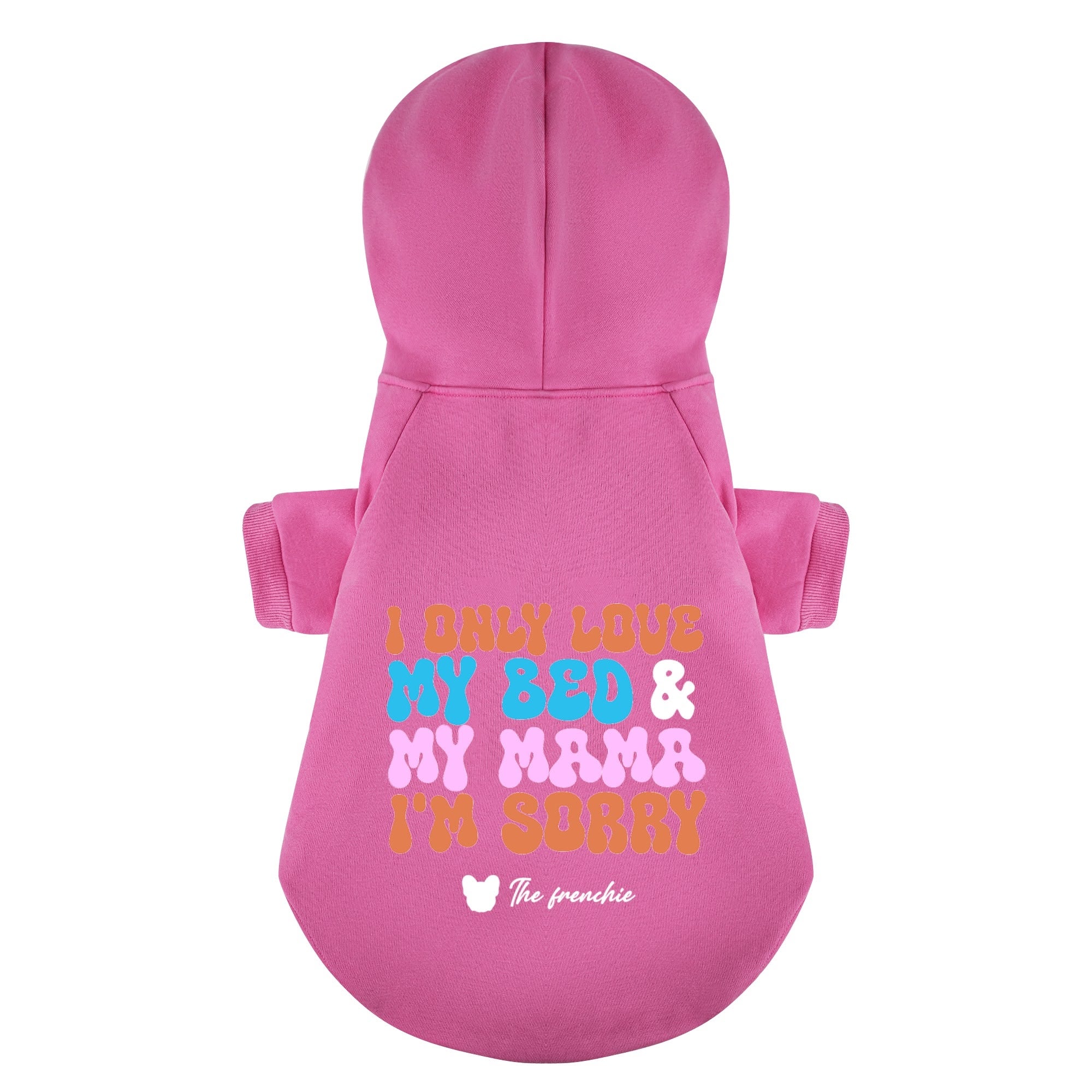 I Only Love - Personalized French Bulldog Hoodies for French Bulldogs-fadou