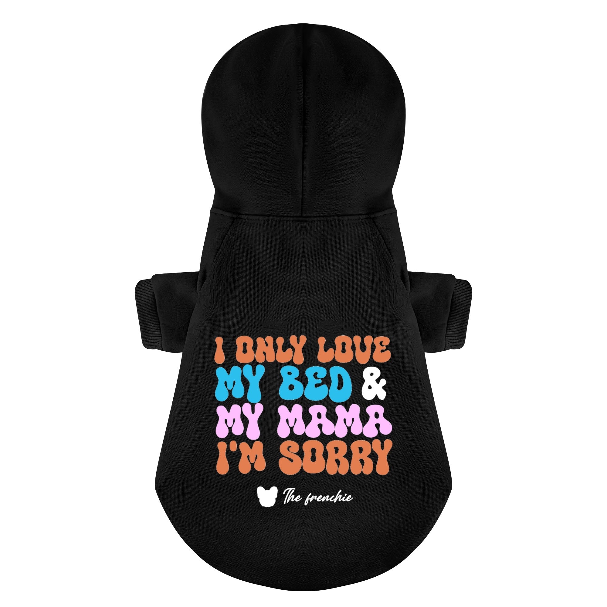 I Only Love - Personalized French Bulldog Hoodies for French Bulldogs-fadou