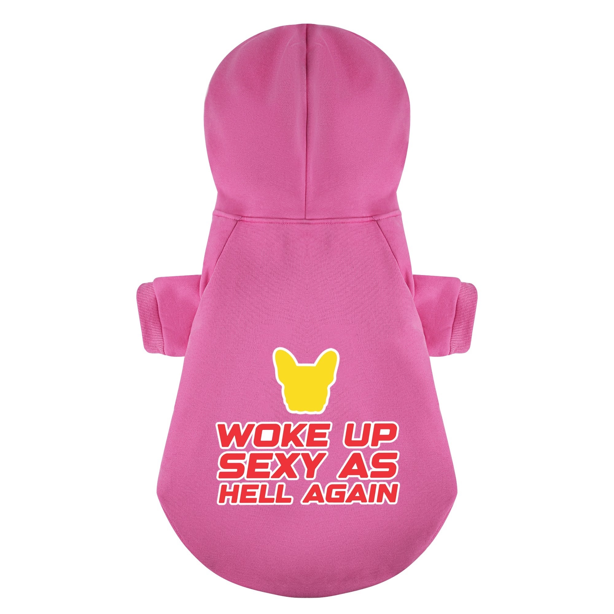 WOKE French Bulldog Pet Sweatshirt for Short-Nosed Dogs-fadou