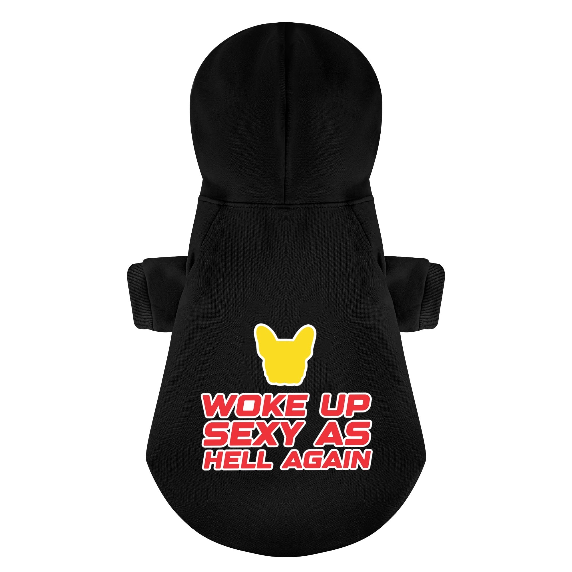 WOKE French Bulldog Pet Sweatshirt for Short-Nosed Dogs-fadou