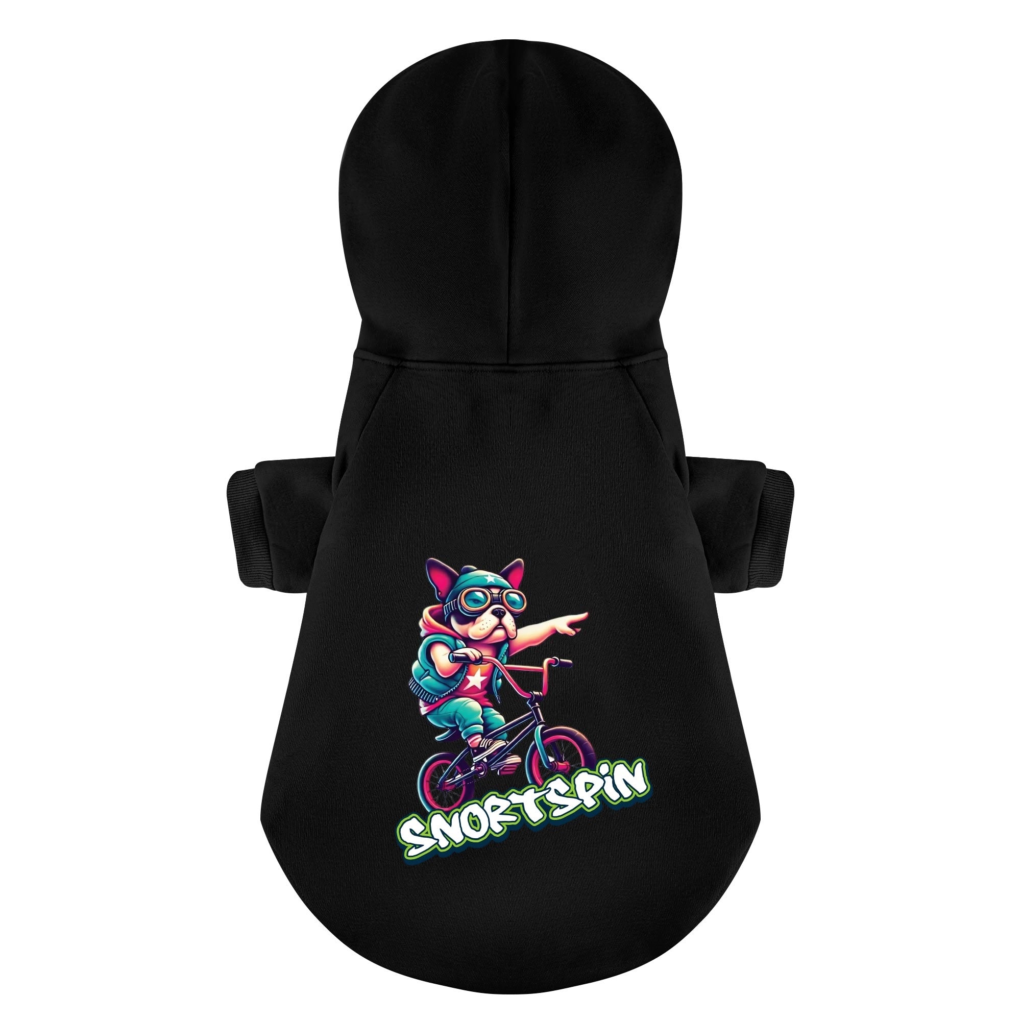 Snortspin French Bulldog Cozy Hoodie for Training Sessions-fadou