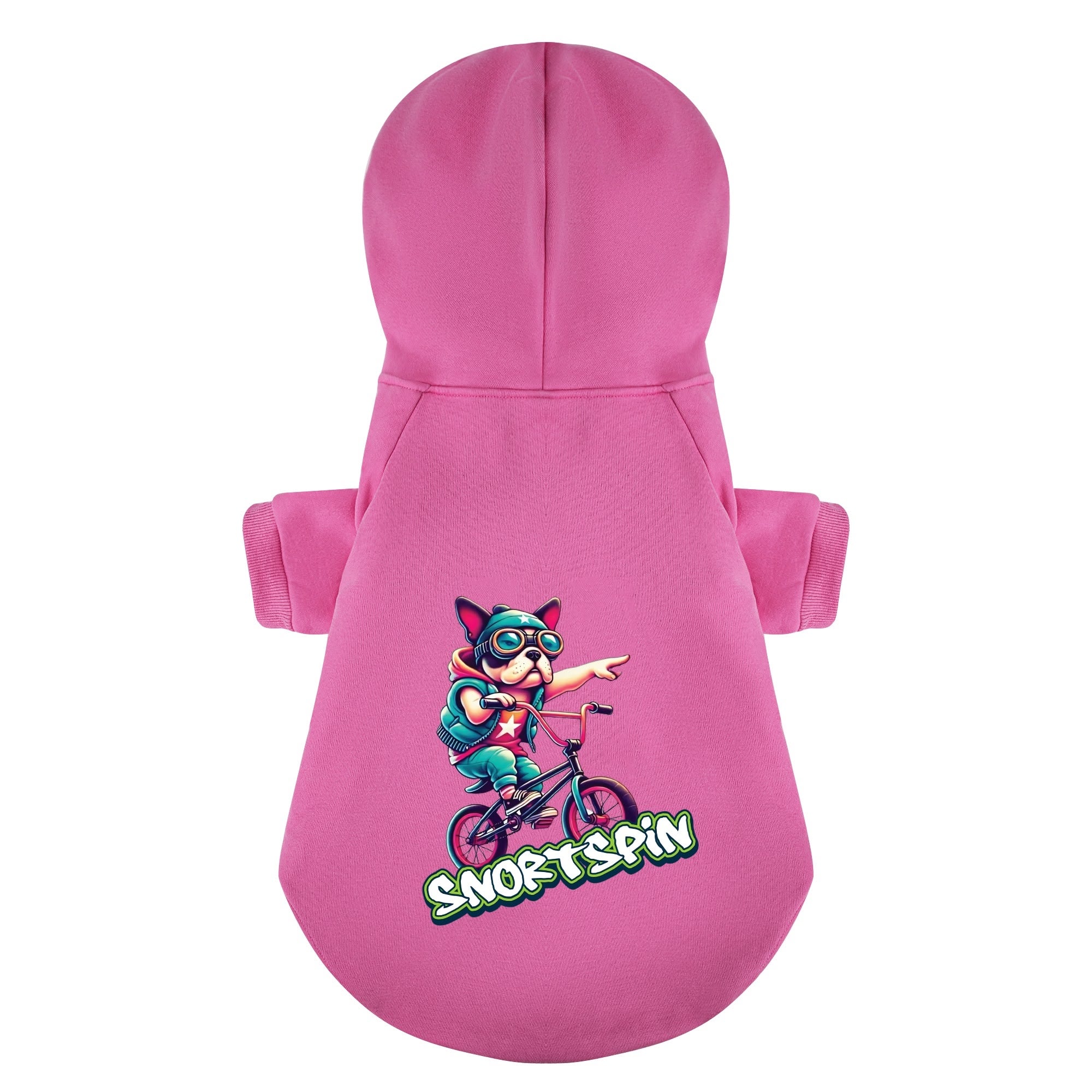 Snortspin French Bulldog Cozy Hoodie for Training Sessions-fadou