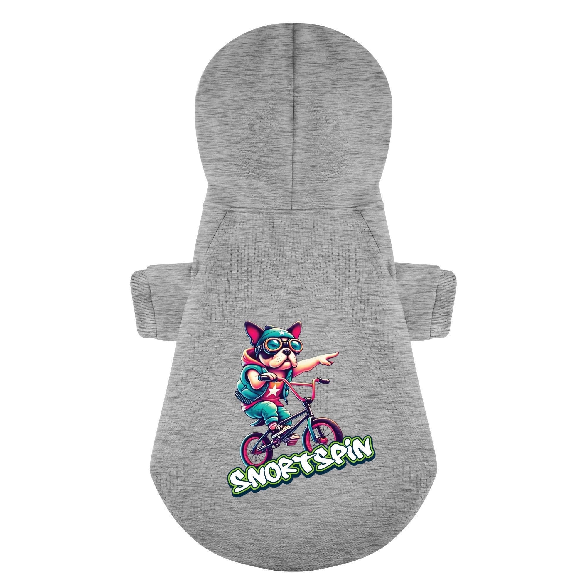 Snortspin French Bulldog Cozy Hoodie for Training Sessions-fadou