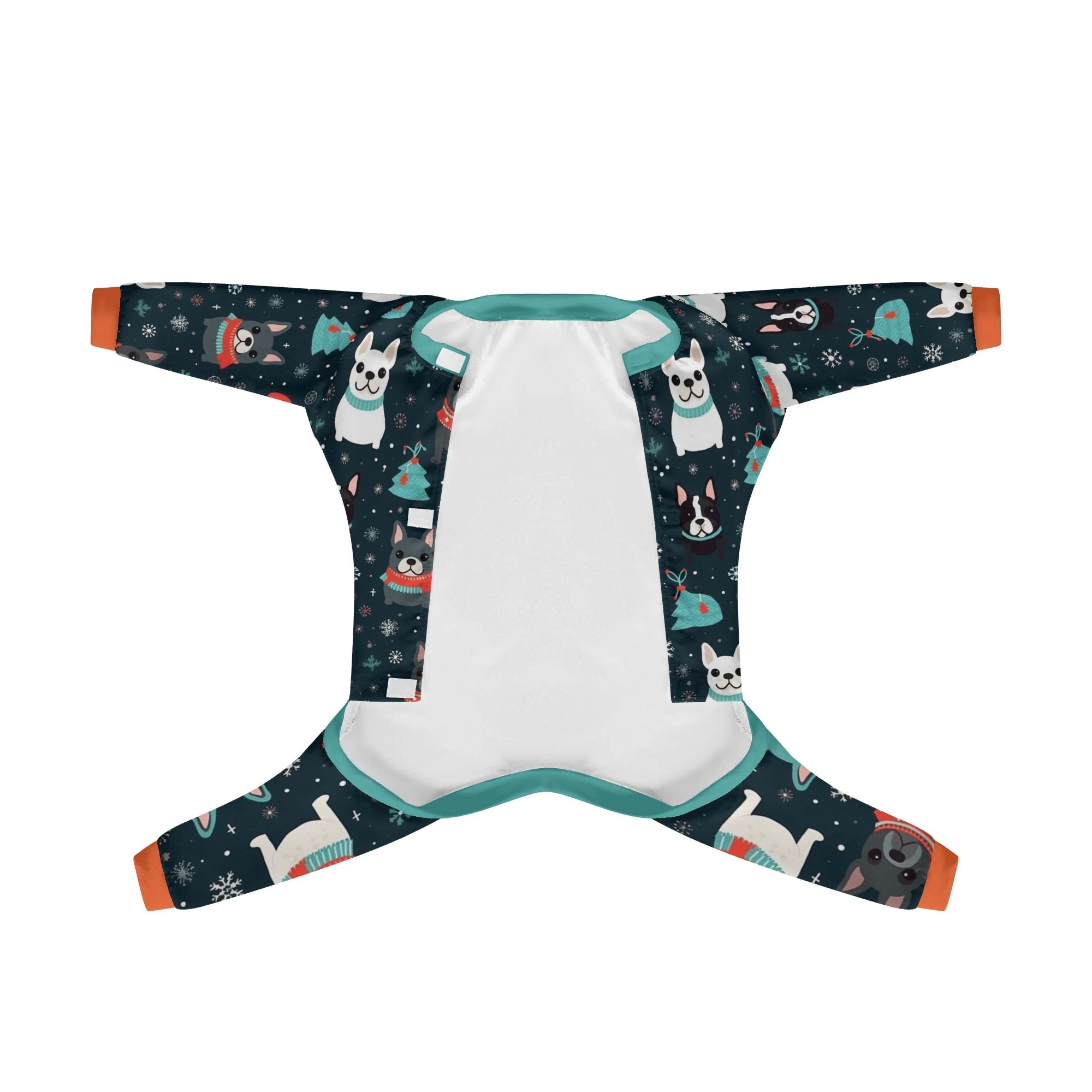 French Bulldog Stylish Pet Sleepwear for Travel Comfort-fadou