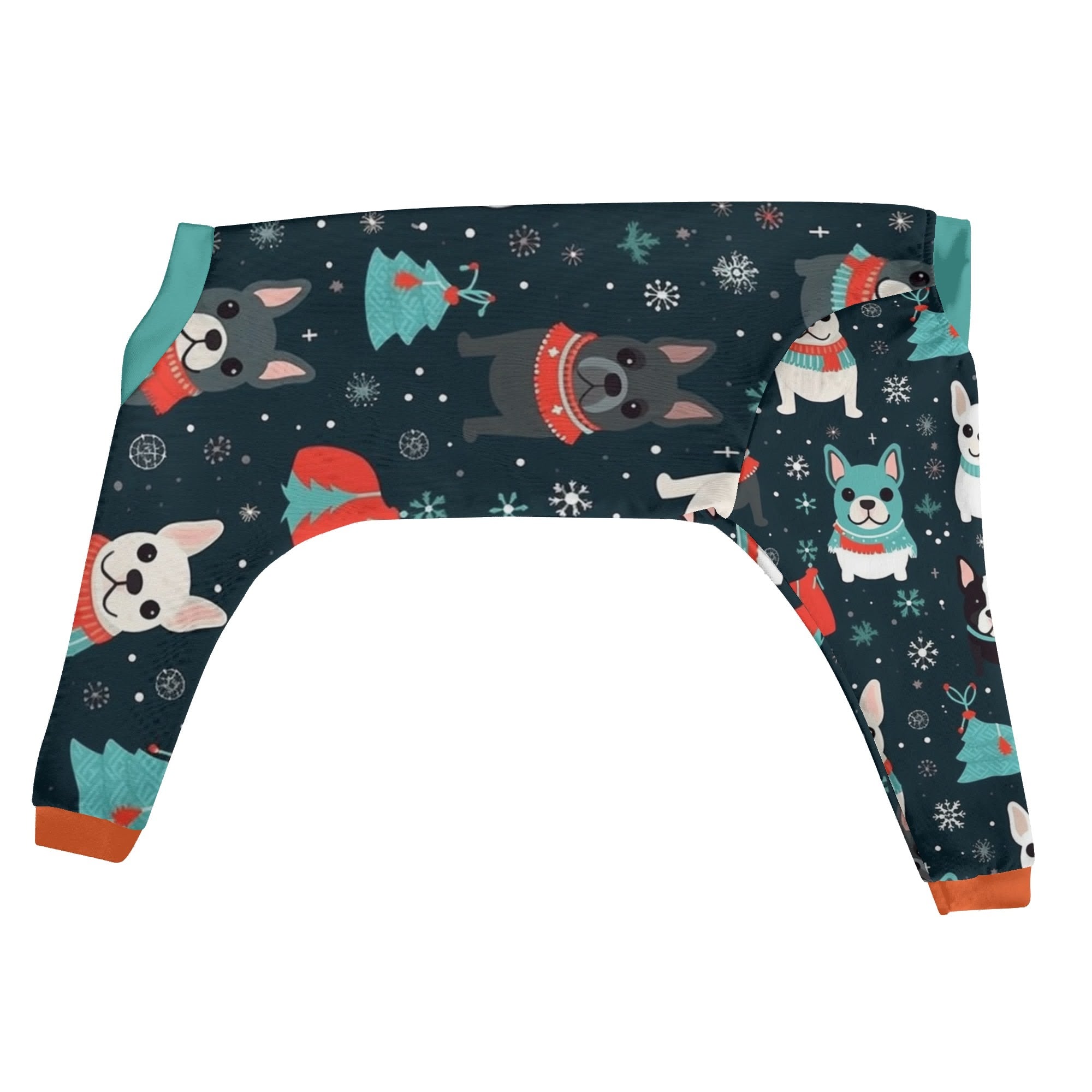 French Bulldog Stylish Pet Sleepwear for Travel Comfort-fadou