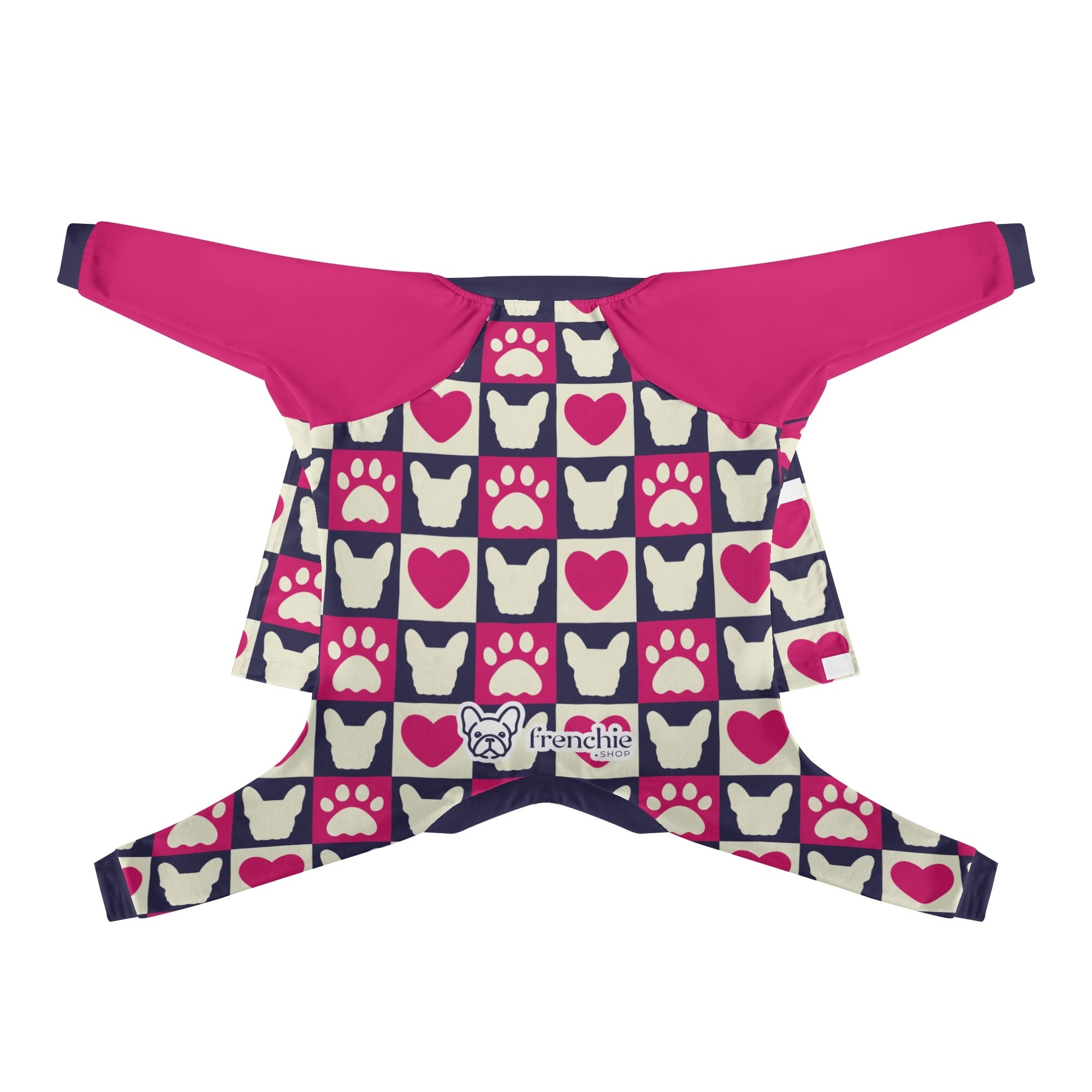 French Bulldog Soft Sleepwear Pajamas for Frenchie Fans-fadou