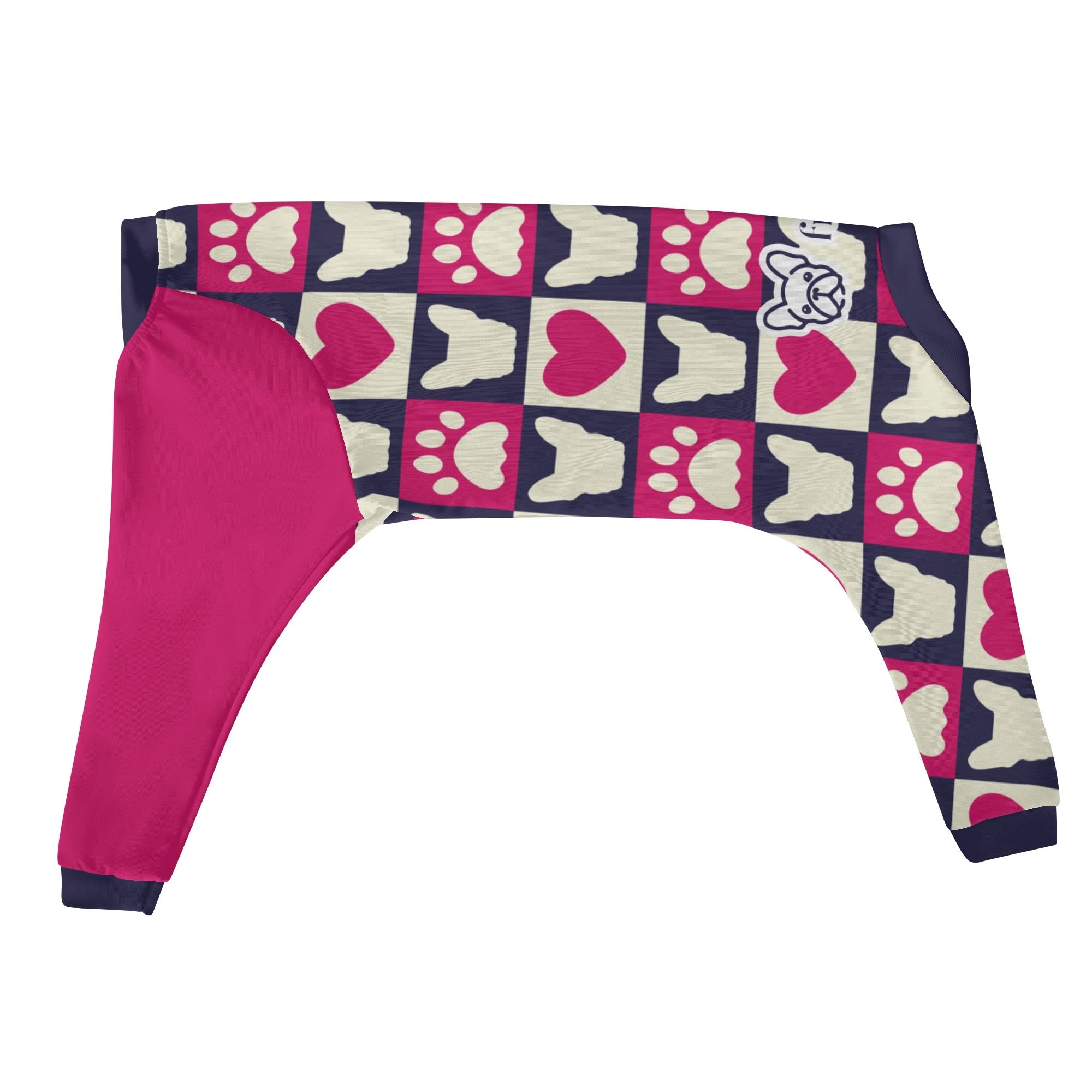 French Bulldog Soft Sleepwear Pajamas for Frenchie Fans-fadou