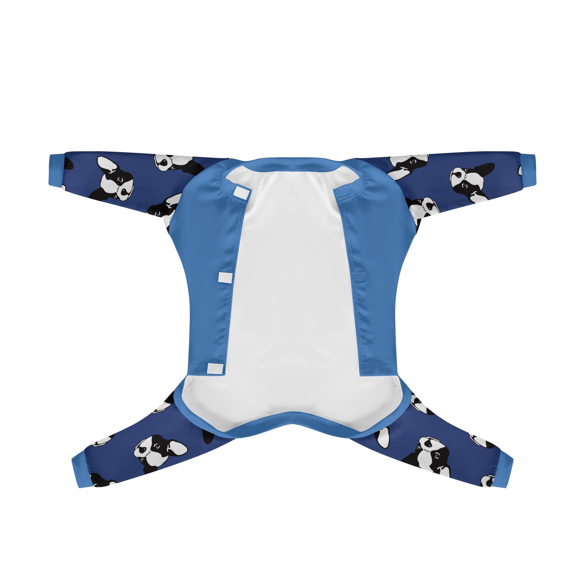 French Bulldog Stylish Pet Sleepwear for Flat-Face Breeds-fadou