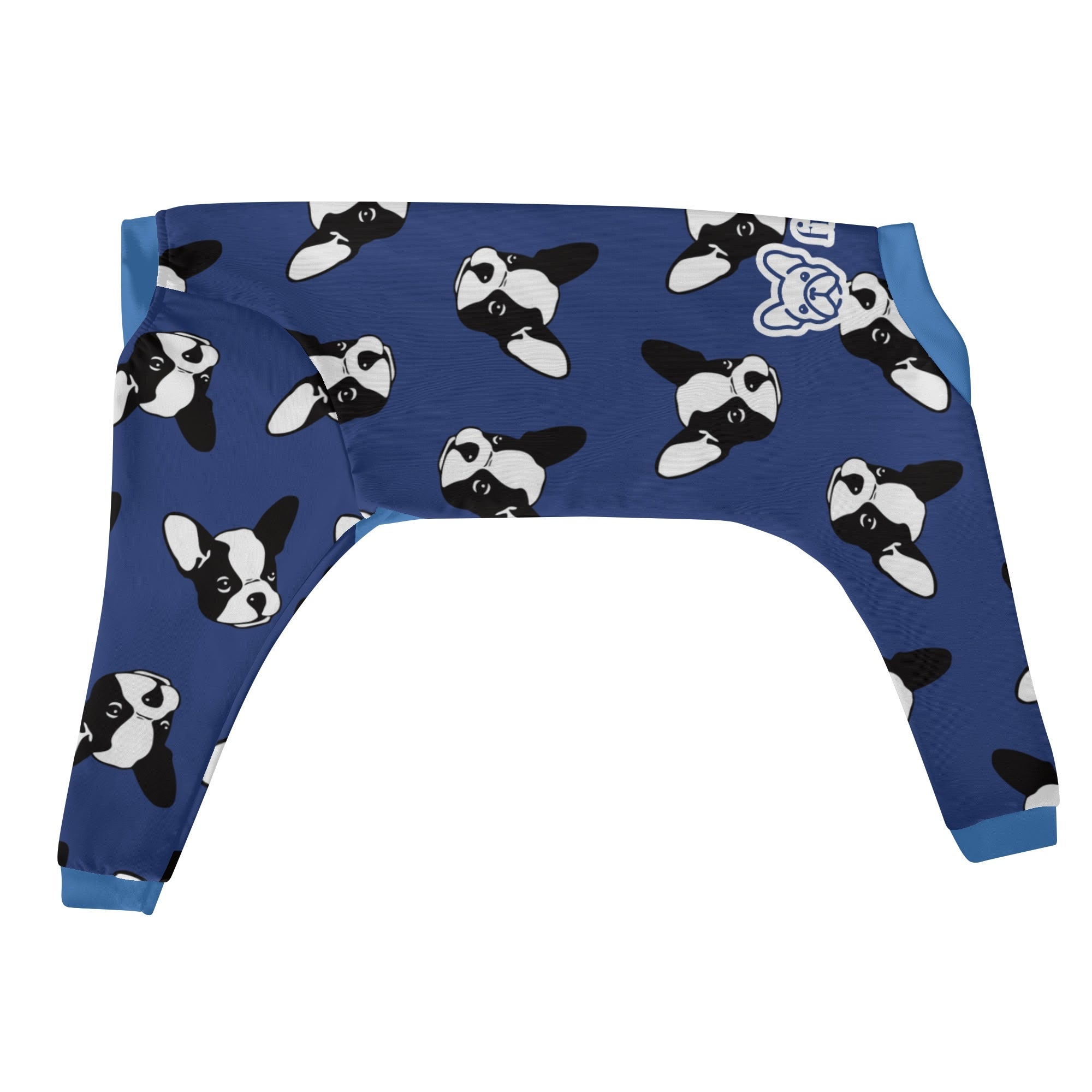 French Bulldog Stylish Pet Sleepwear for Flat-Face Breeds-fadou