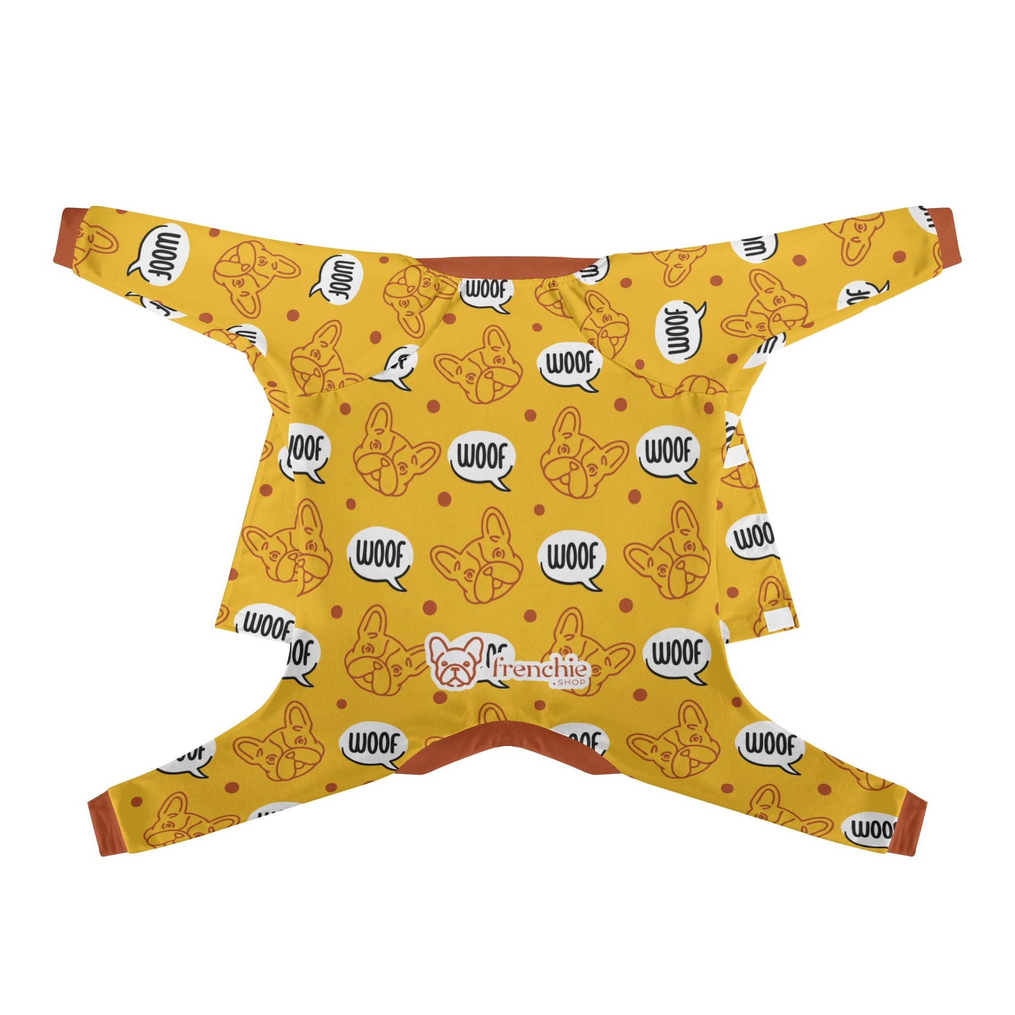 French Bulldog Ultra-Soft Dog Pajamas for Training Sessions-fadou
