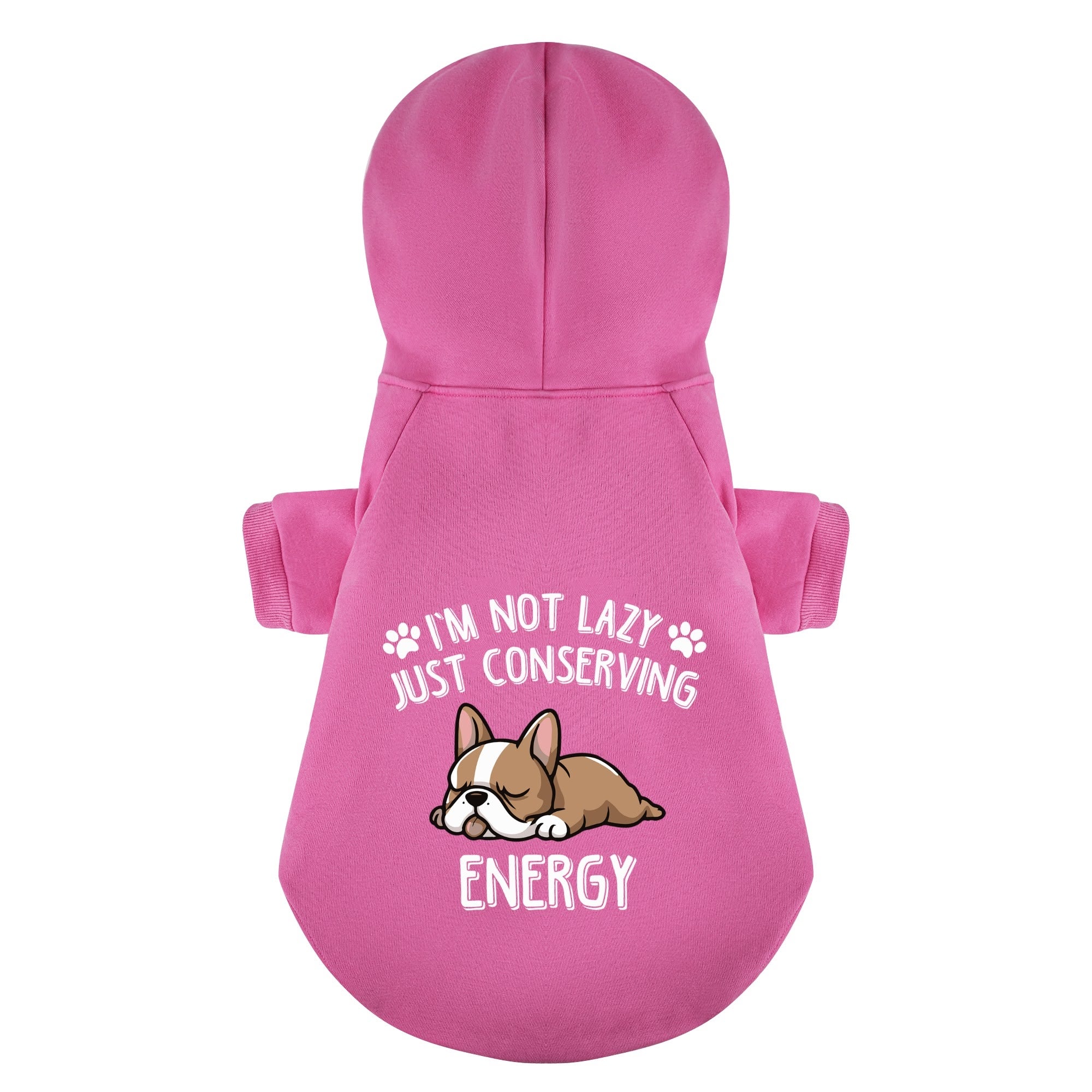 French Bulldog Funny Cozy Hoodie for Brachycephalic Dogs-fadou