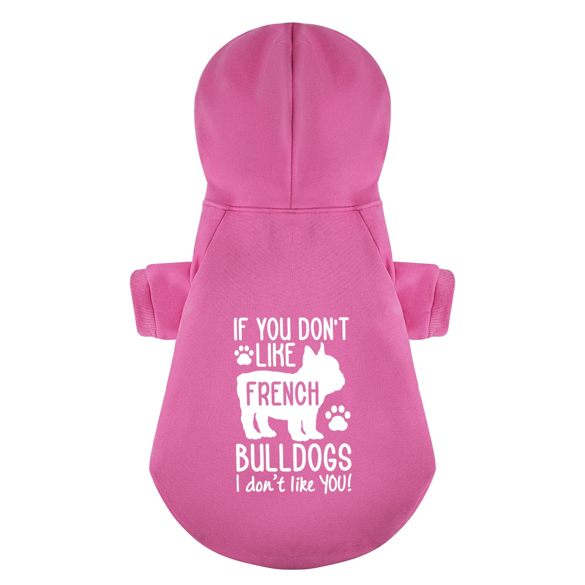 French Bulldog Stylish Pet Sweatshirt for Outdoor Adventures-fadou