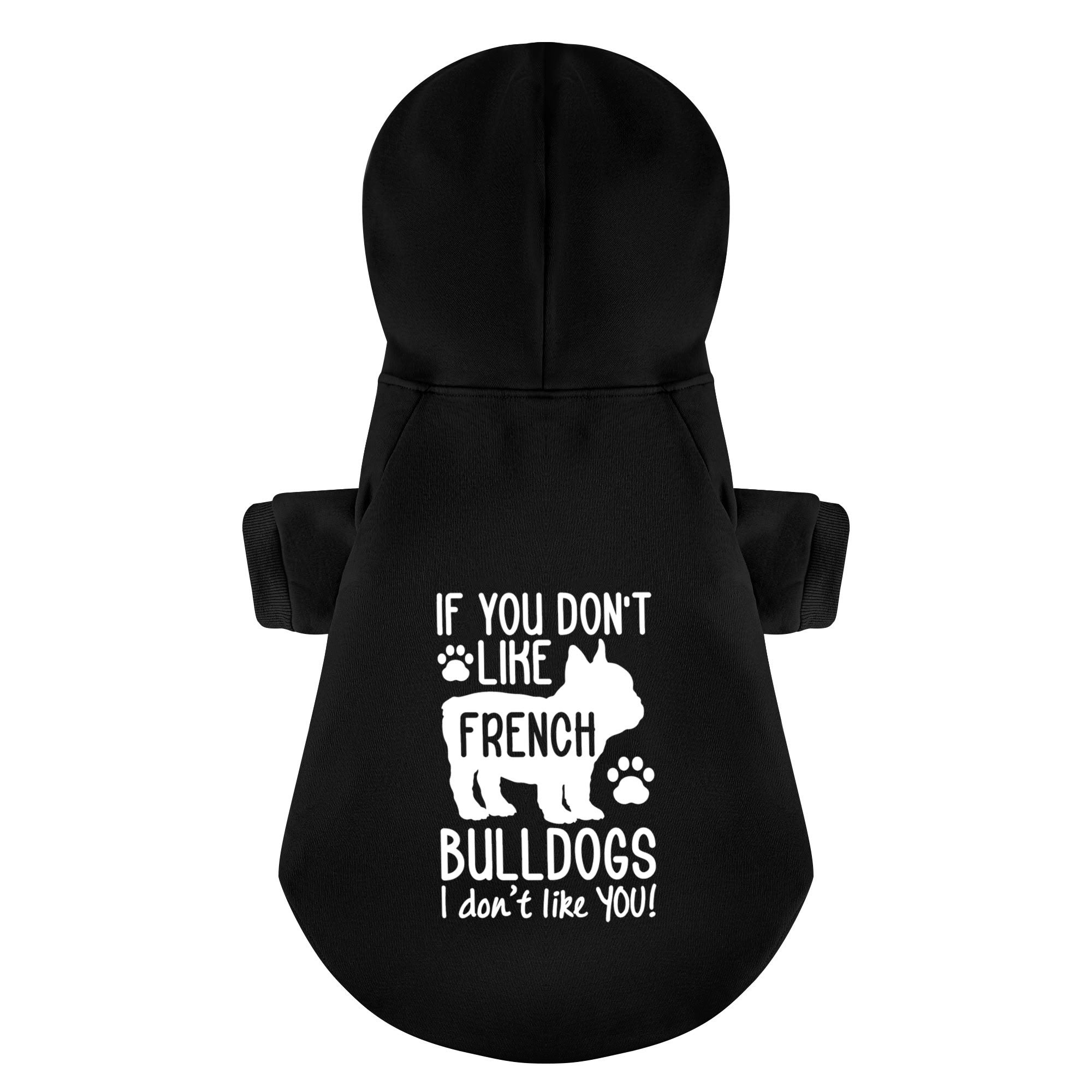 French Bulldog Stylish Pet Sweatshirt for Outdoor Adventures-fadou