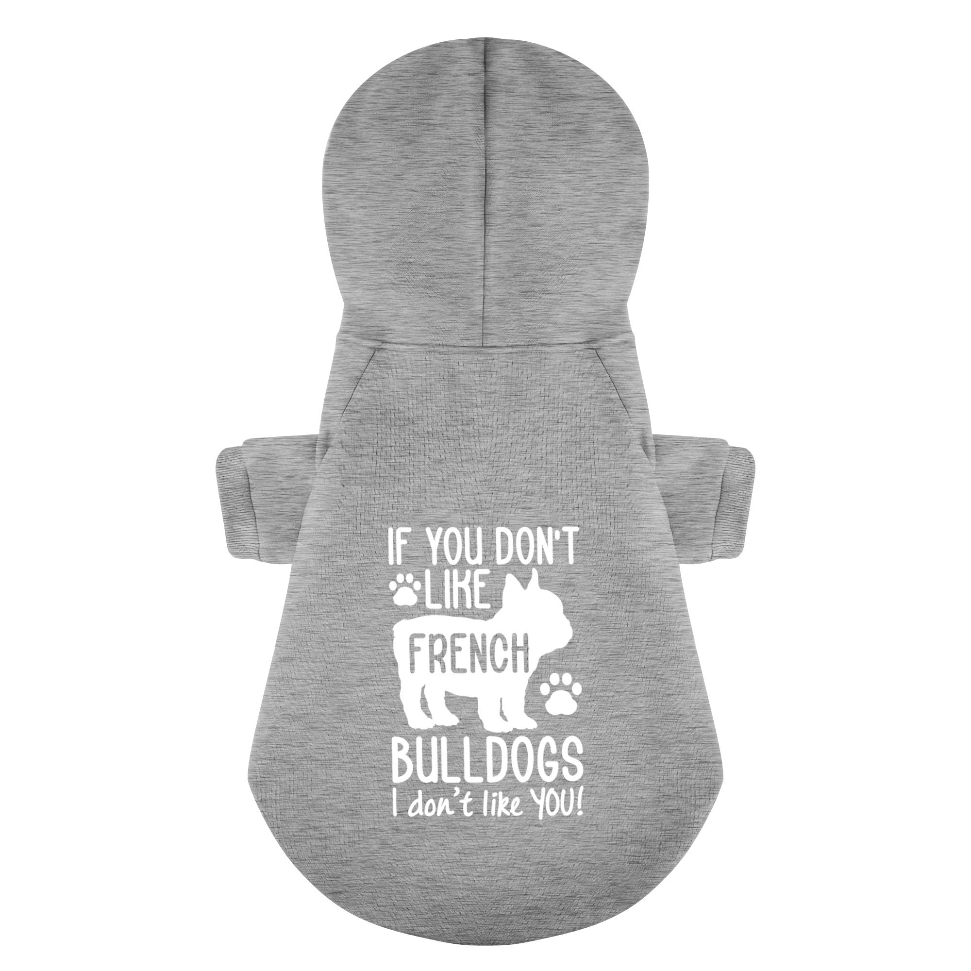 French Bulldog Stylish Pet Sweatshirt for Outdoor Adventures-fadou