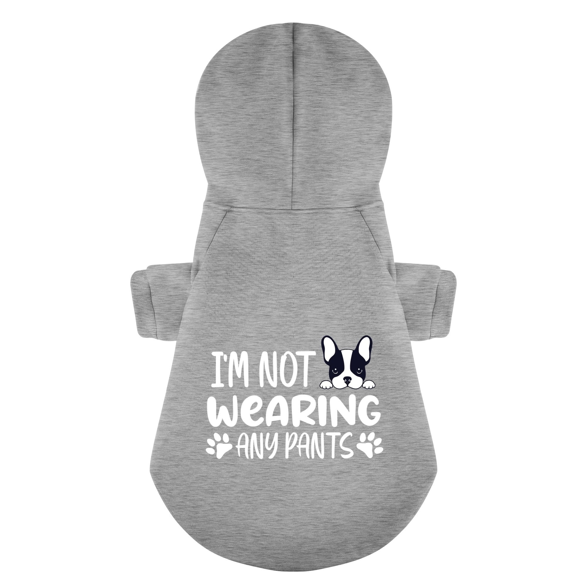 French Bulldog Stylish Fleece Hoodie for Travel Comfort-fadou
