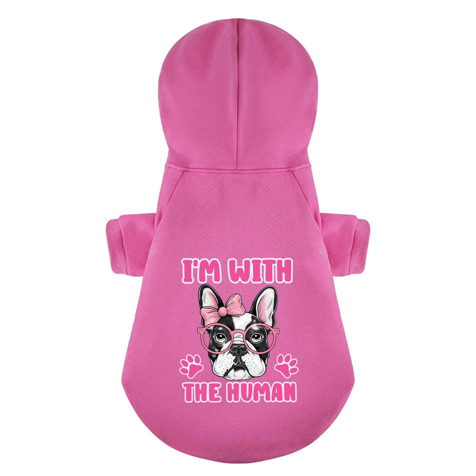 French Bulldog Premium Fleece Hoodie for Training Sessions-fadou