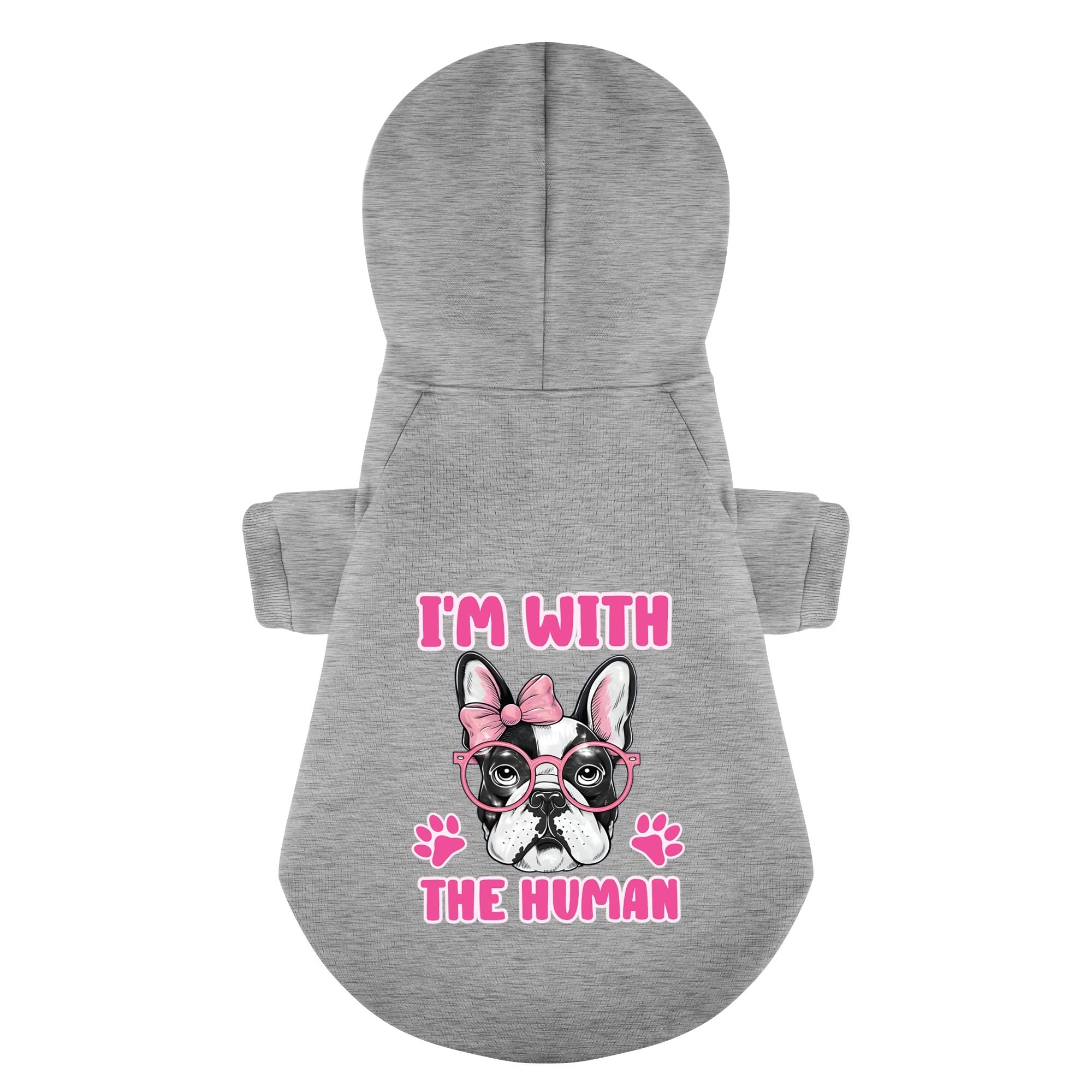 French Bulldog Premium Fleece Hoodie for Training Sessions-fadou