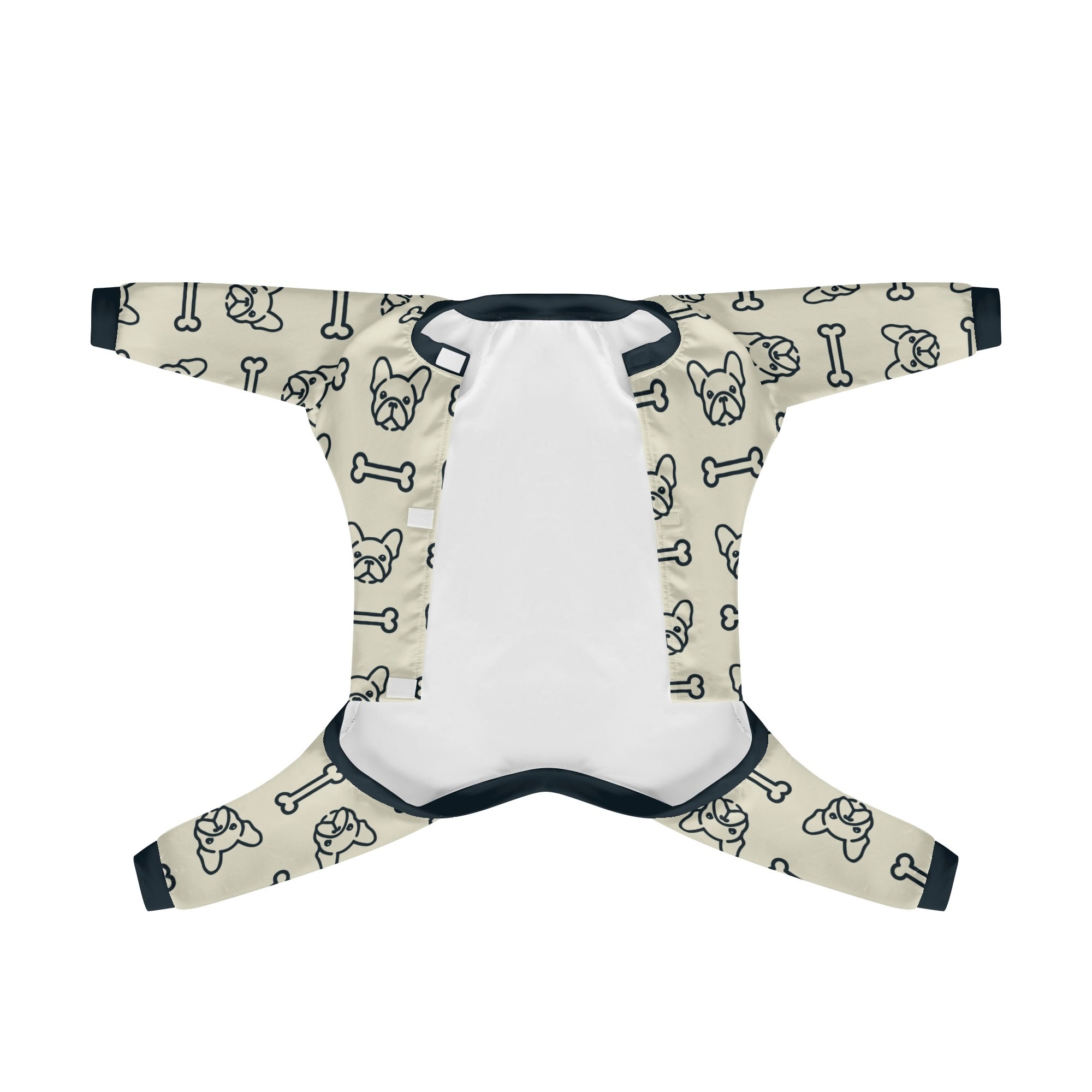 French Bulldog Soft Sleepwear Pajamas for Everyday Wear-fadou