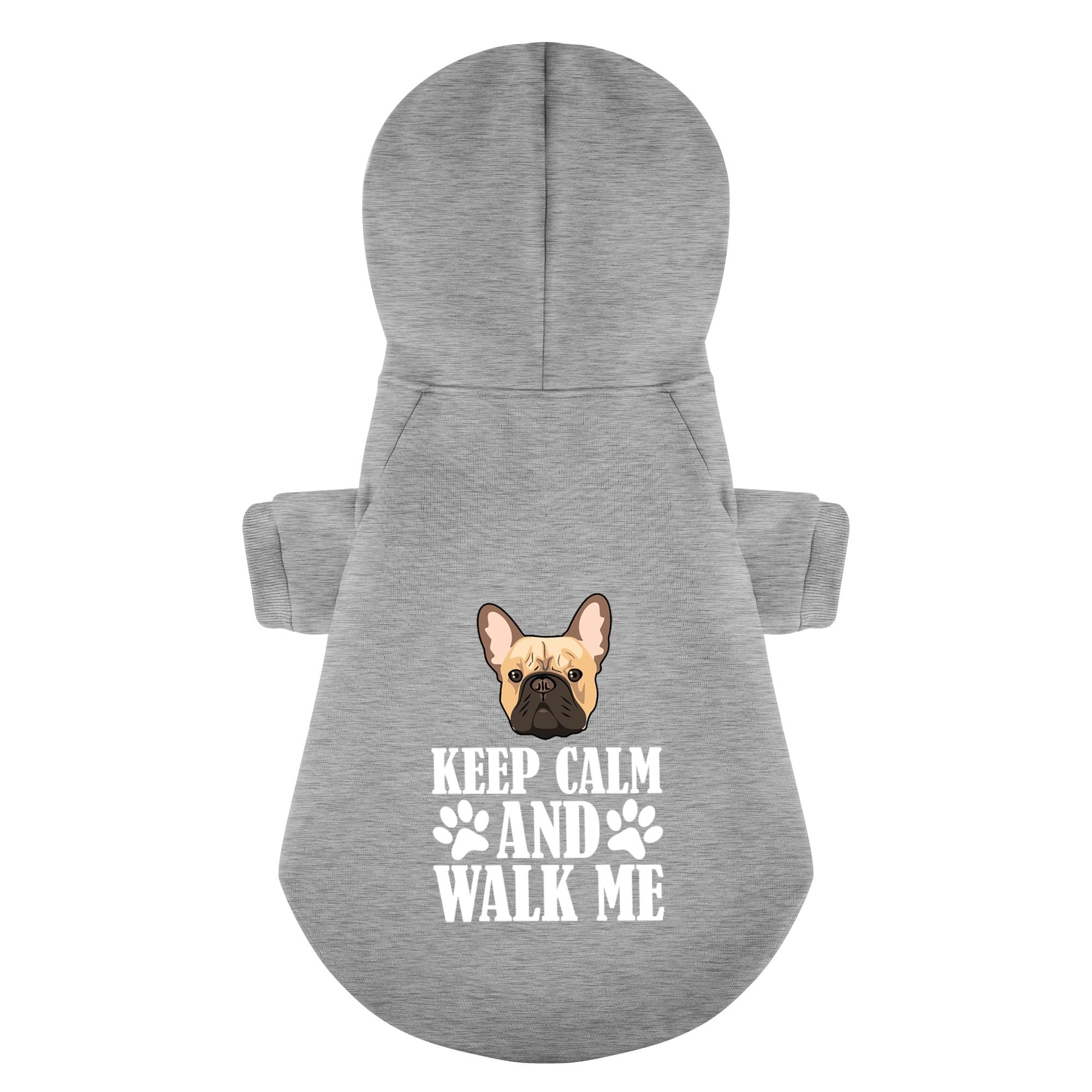 Keep Calm and Walk with Me - Personalized French for French Bulldogs-fadou