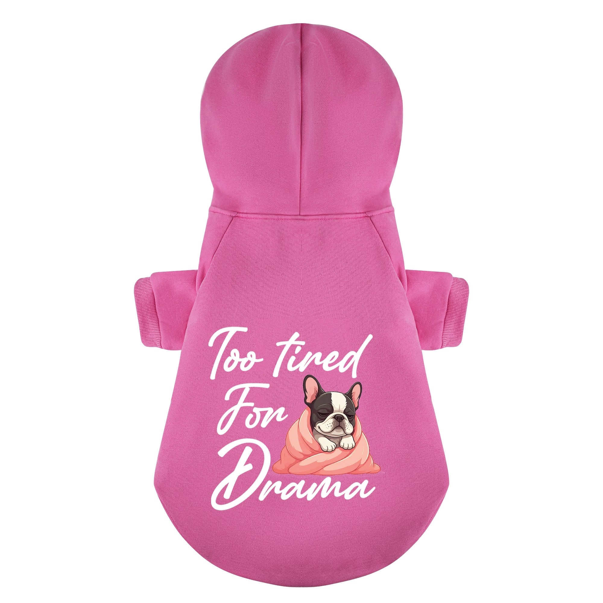 Too French Bulldog Pet Sweatshirt for Outdoor Adventures-fadou