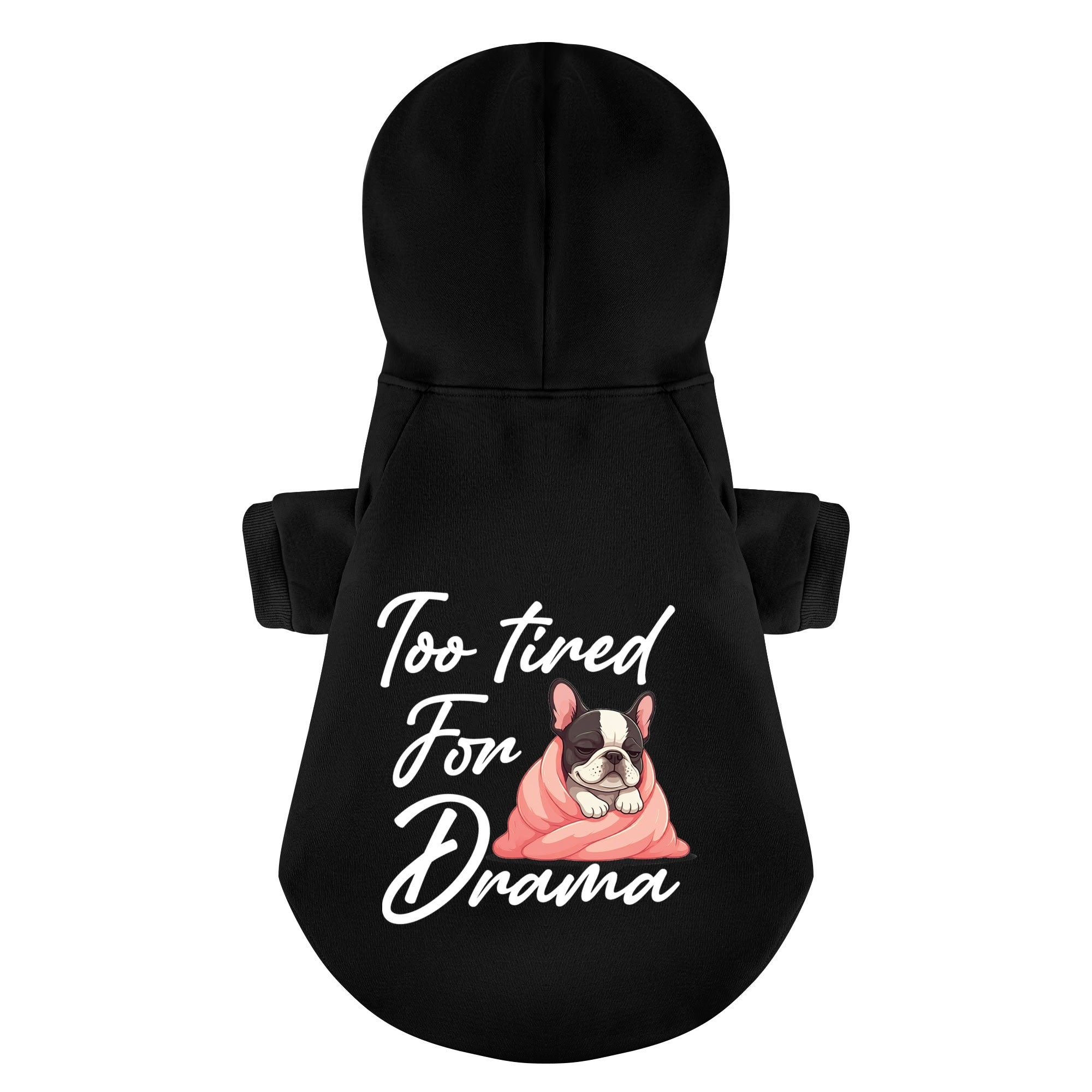 Too French Bulldog Pet Sweatshirt for Outdoor Adventures-fadou