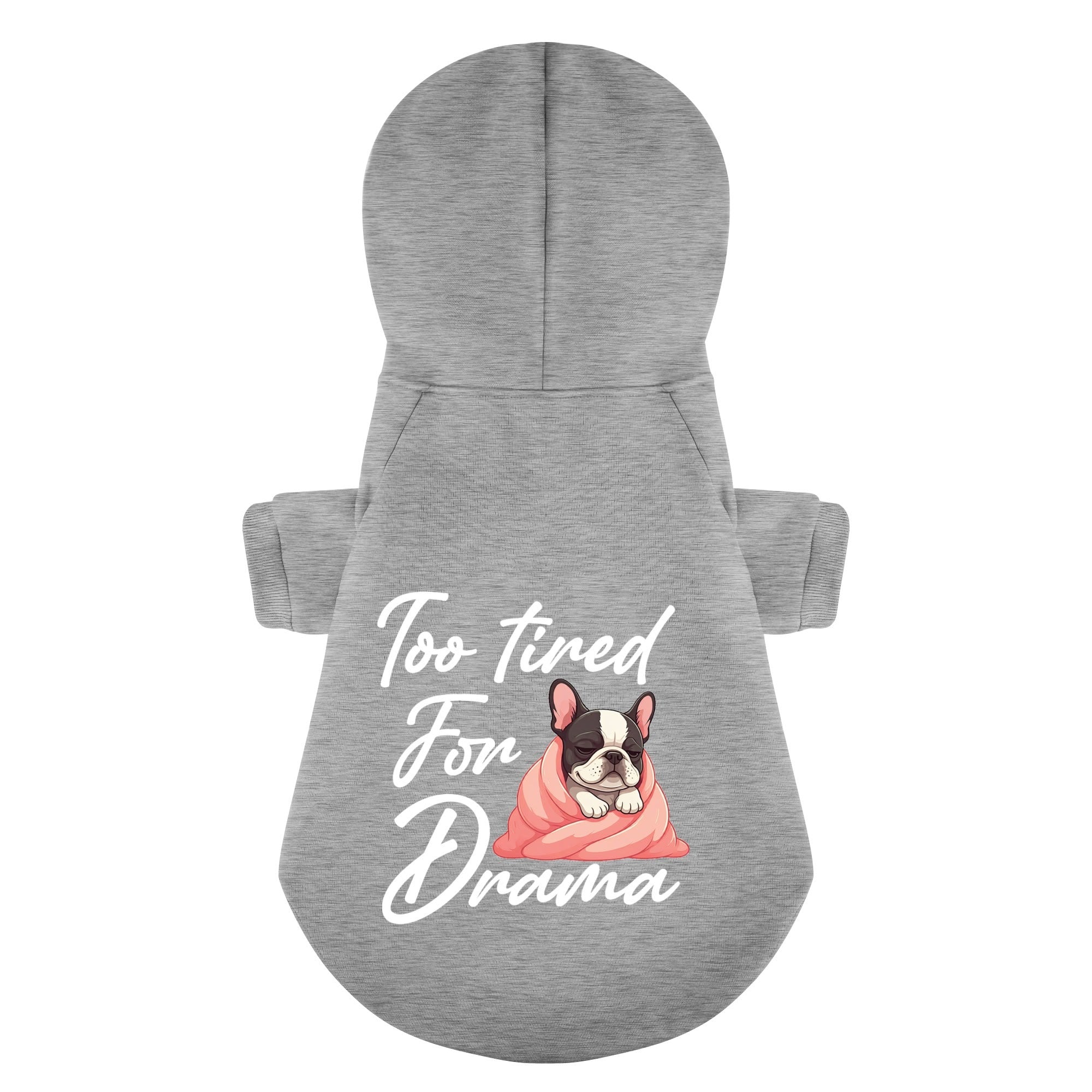 Too French Bulldog Pet Sweatshirt for Outdoor Adventures-fadou