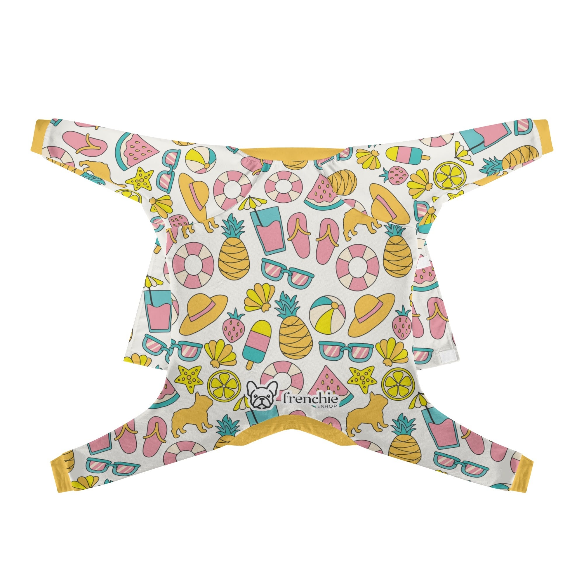 French Bulldog Stylish Dog Pajamas for Brachycephalic Dogs-fadou