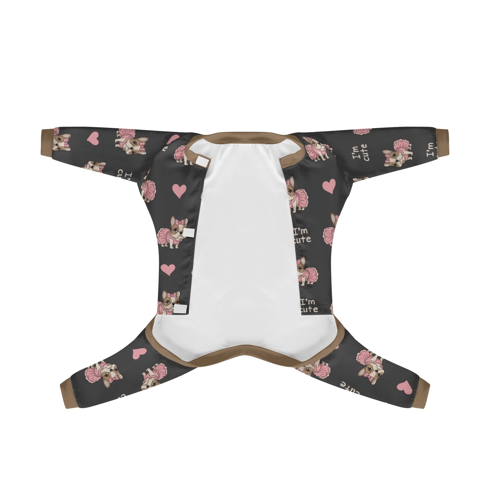 French Bulldog Stylish Cozy Loungewear for Short-Nosed Dogs-fadou