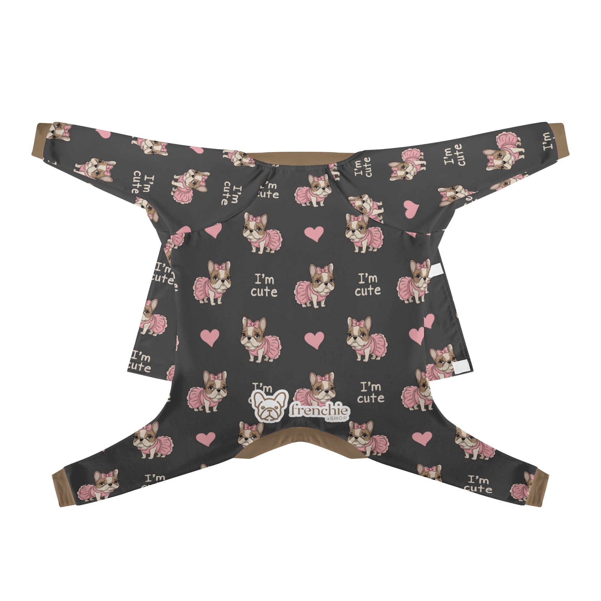 French Bulldog Stylish Cozy Loungewear for Short-Nosed Dogs-fadou