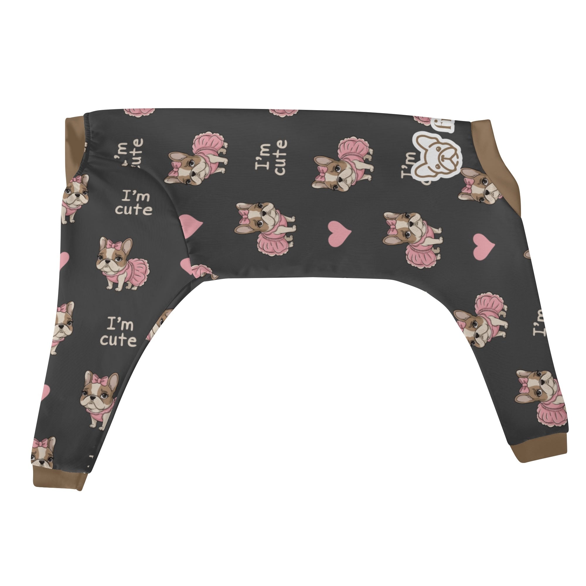 French Bulldog Stylish Cozy Loungewear for Short-Nosed Dogs-fadou
