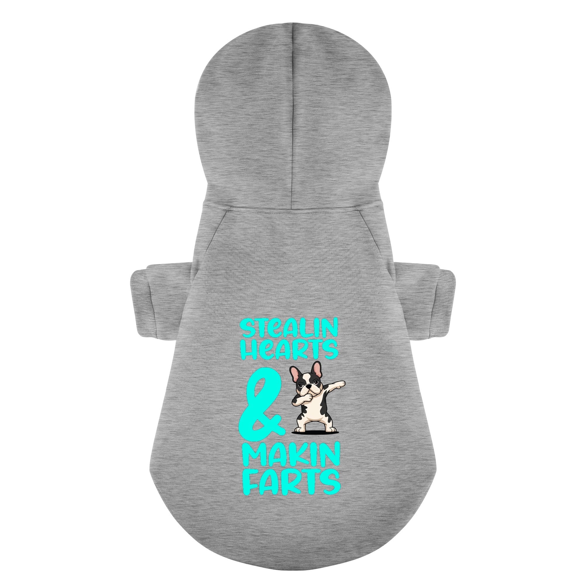 Stealin French Bulldog Cozy Hoodie for Flat-Face Breeds-fadou