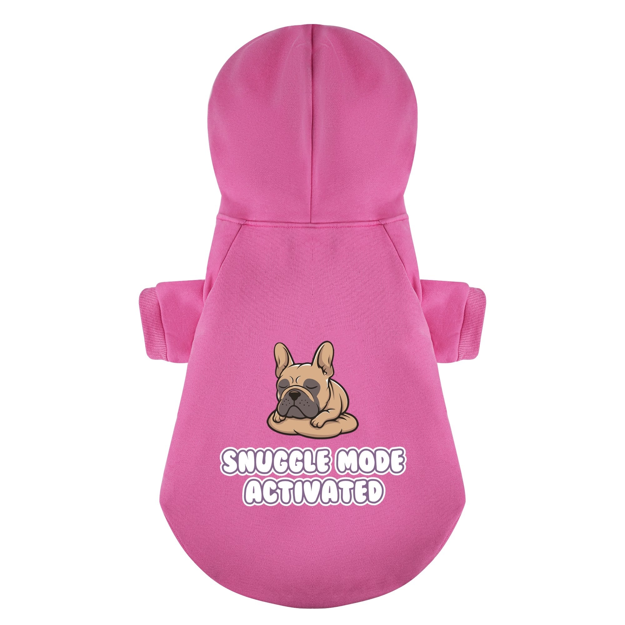 Snuggle French Bulldog Pet Sweatshirt for Flat-Face Breeds-fadou
